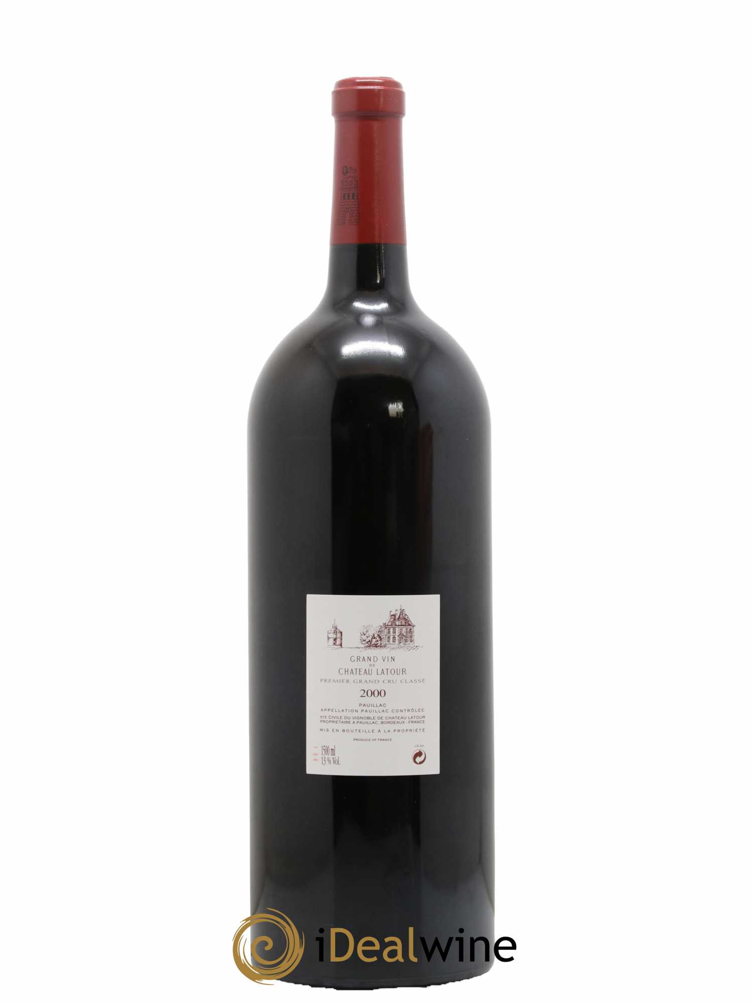 Château Latour 1er Grand Cru Classé 2000 - Lot de 1 magnum - 1