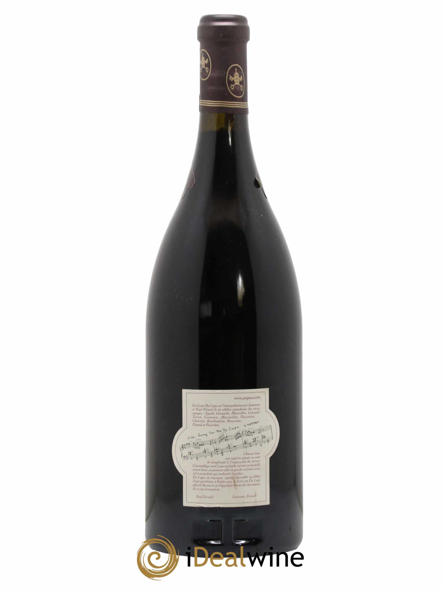 Châteauneuf-du-Pape Domaine du Pégau Cuvée Da Capo Paul et Laurence Féraud 2000 - Lot de 1 magnum - 1