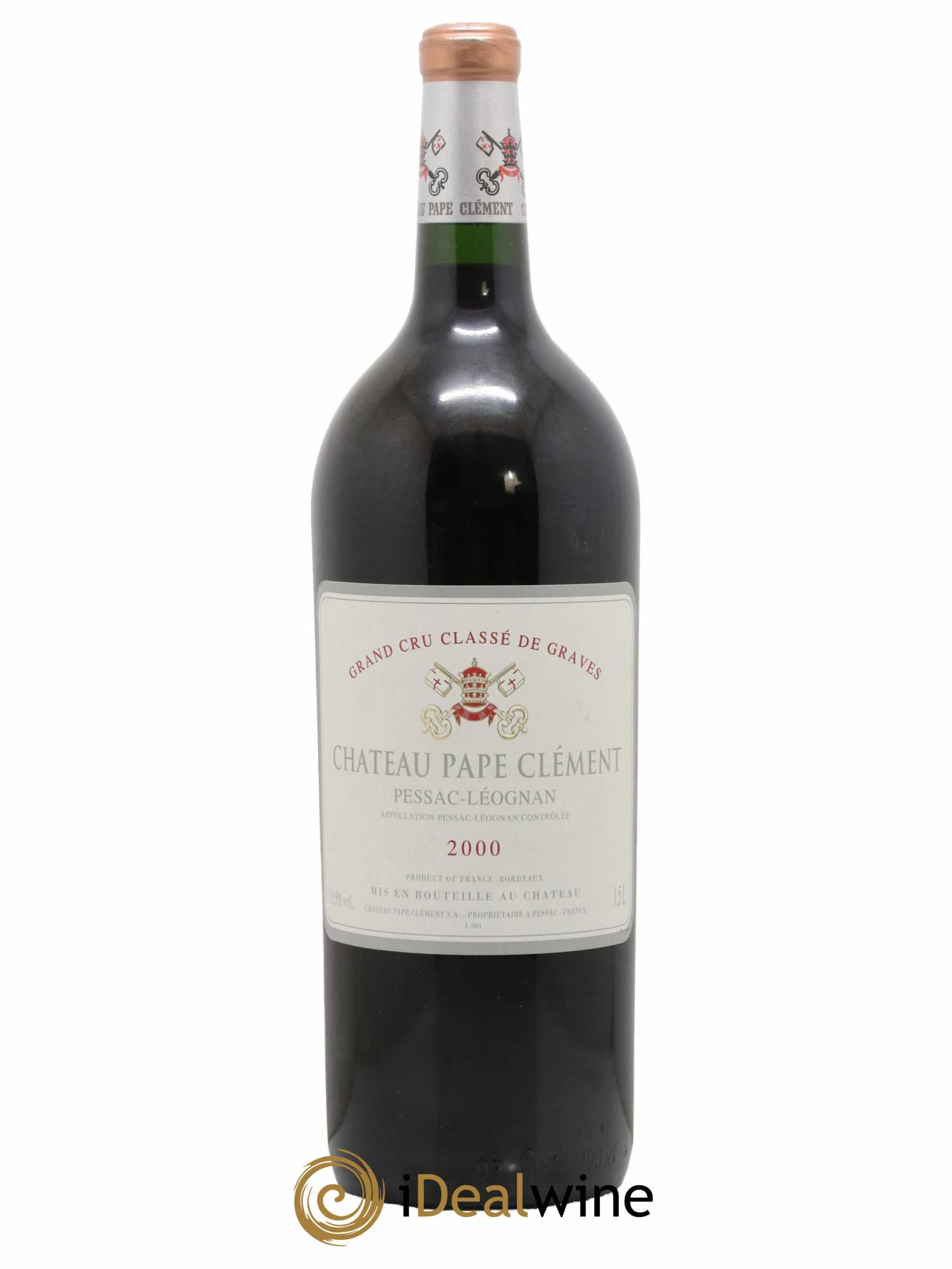 Château Pape Clément Cru Classé de Graves 2000 - Lot de 1 magnum - 0
