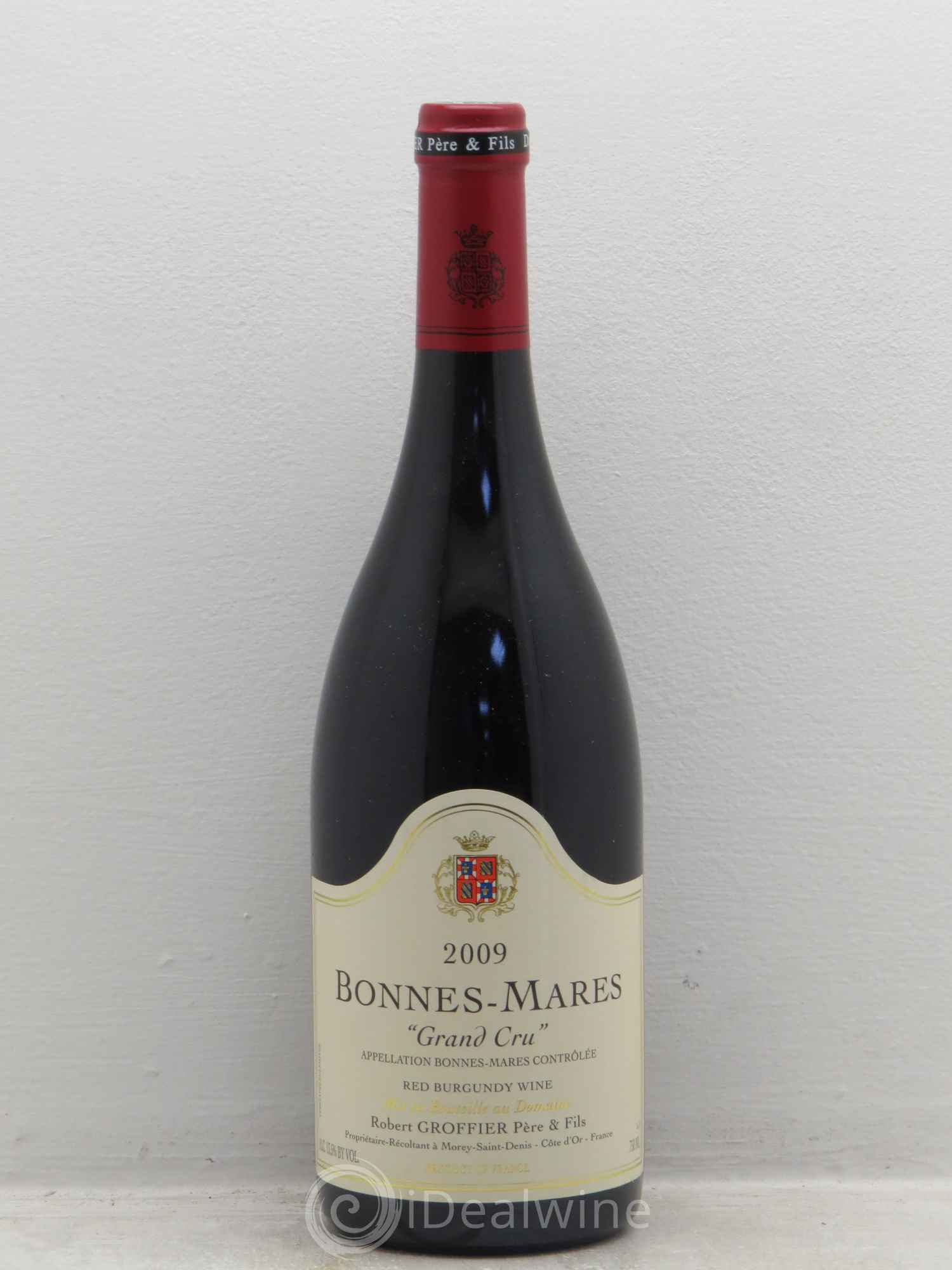 Bonnes-Mares Grand Cru Robert Groffier Père & Fils (Domaine) 2009 - Lot de 1 bouteille - 0