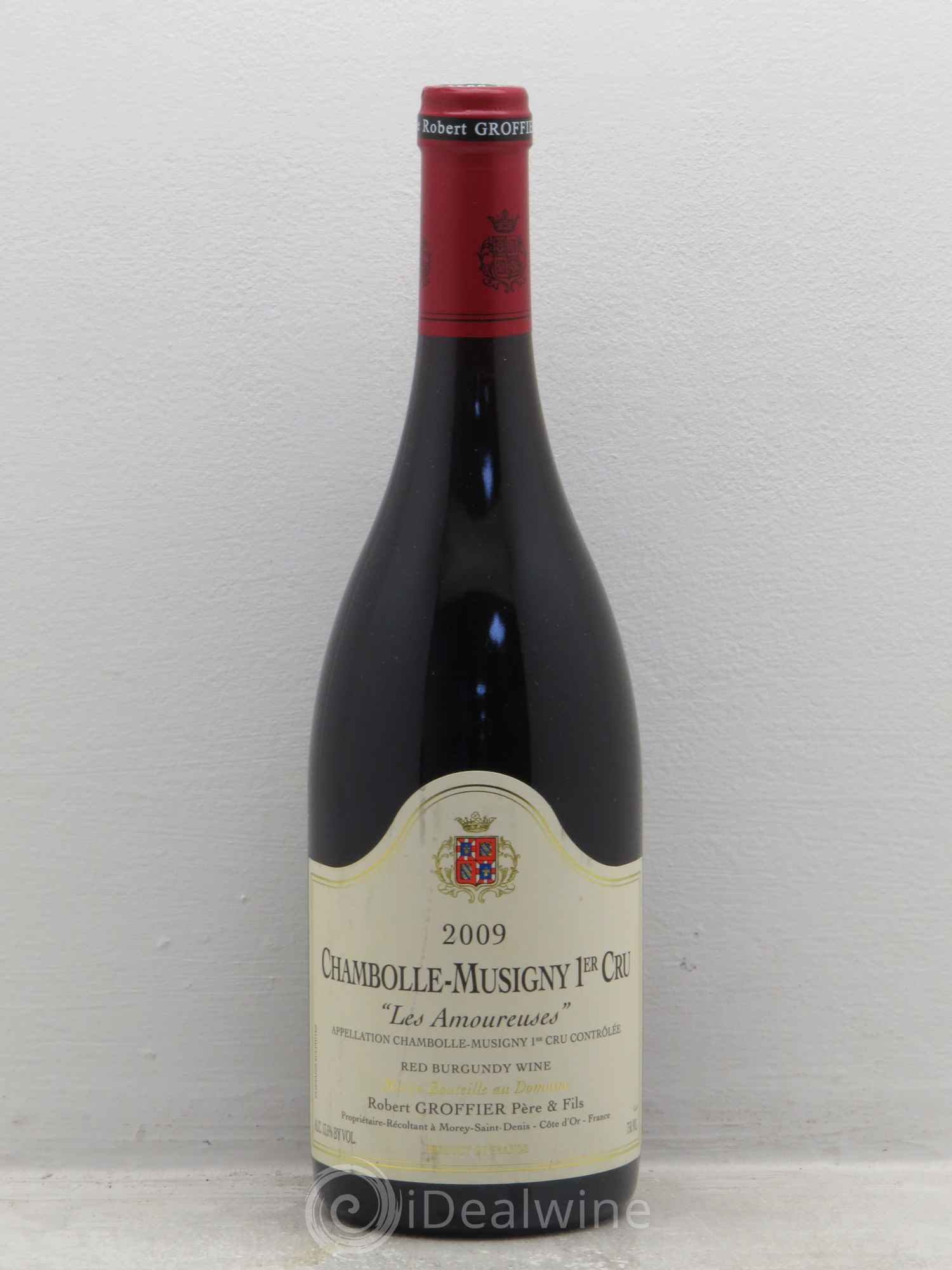 Chambolle-Musigny 1er Cru Les Amoureuses Robert Groffier Père & Fils (Domaine) 2009 - Lot de 1 bouteille - 0