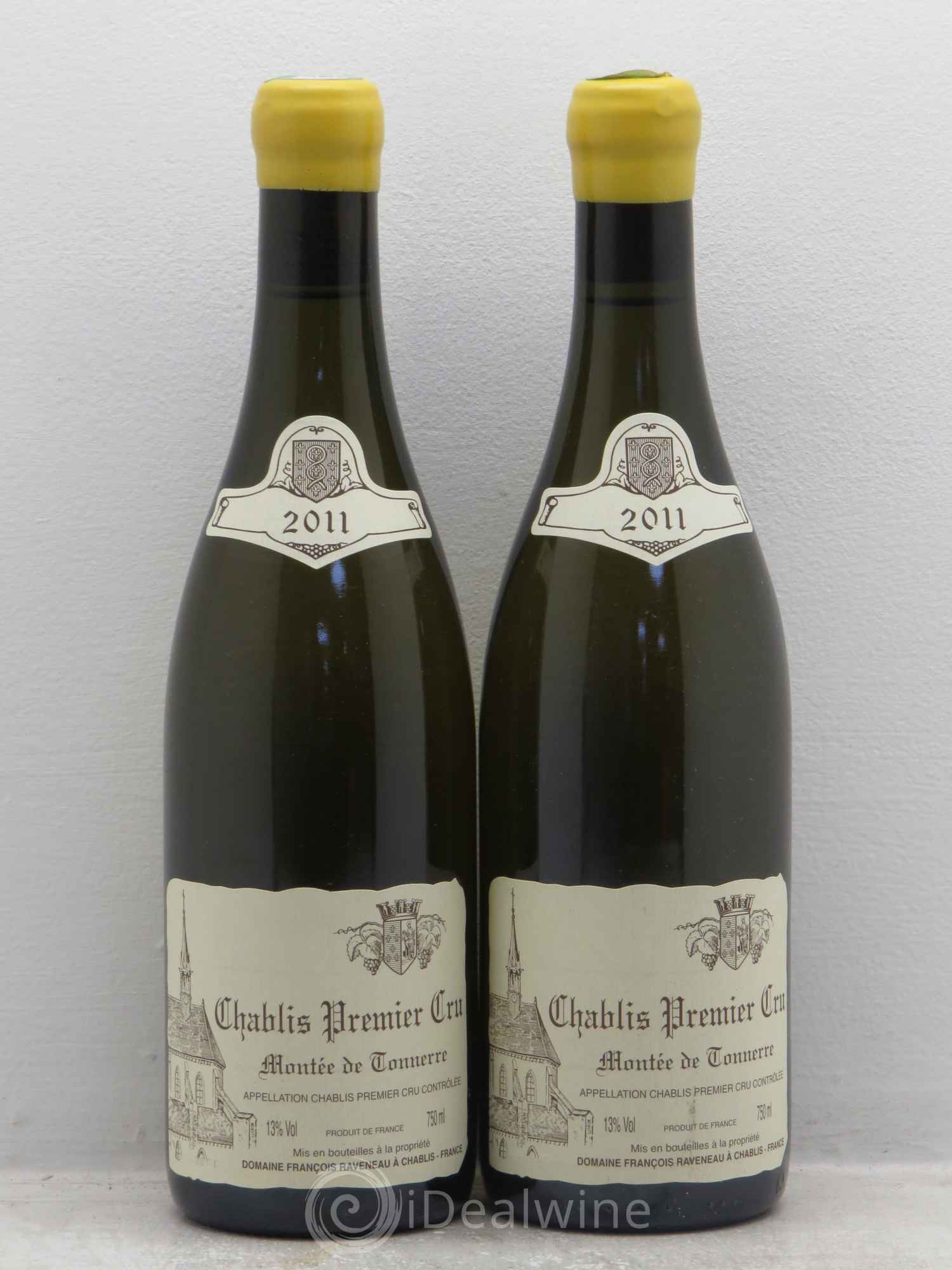 Chablis 1er Cru Montée de Tonnerre Raveneau (Domaine) 2011 - Lot de 2 bouteilles - 0