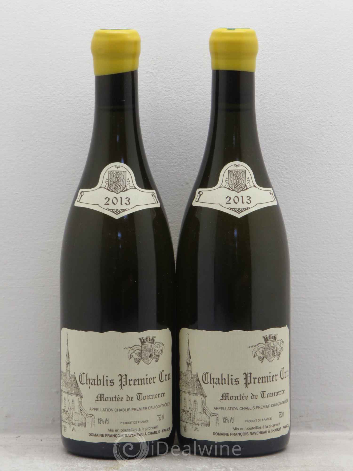Chablis 1er Cru Montée de Tonnerre Raveneau (Domaine) 2013 - Lot de 2 bouteilles - 0