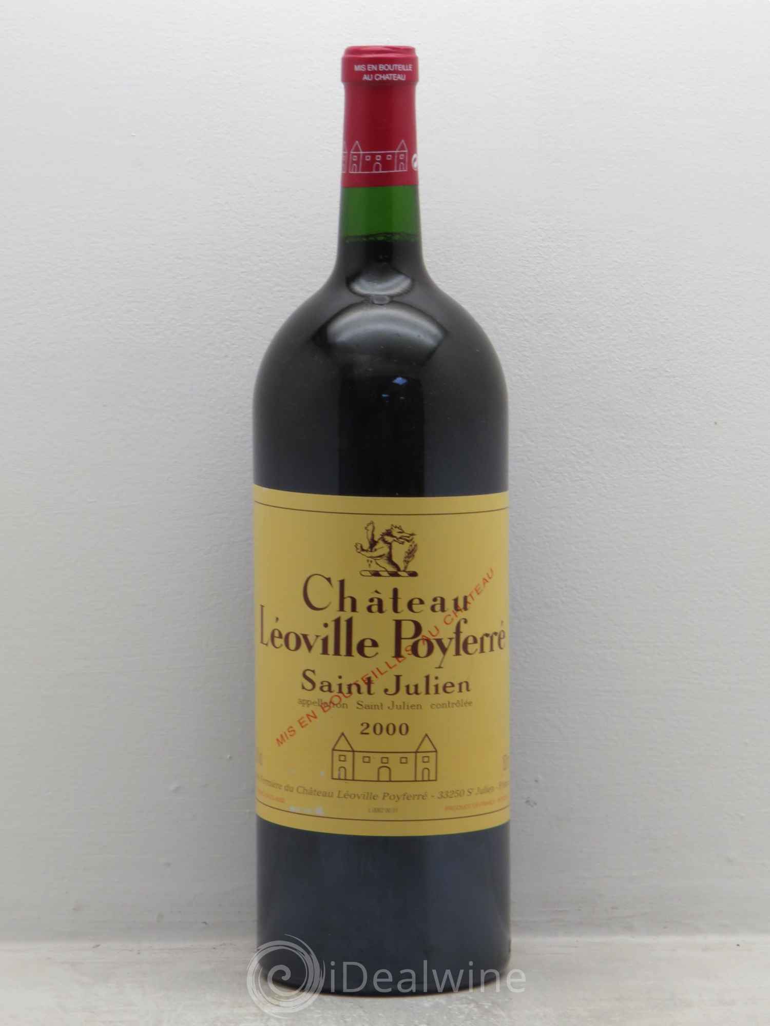 Château Léoville Poyferré 2ème Grand Cru Classé 2000 - Lot de 1 magnum - 0