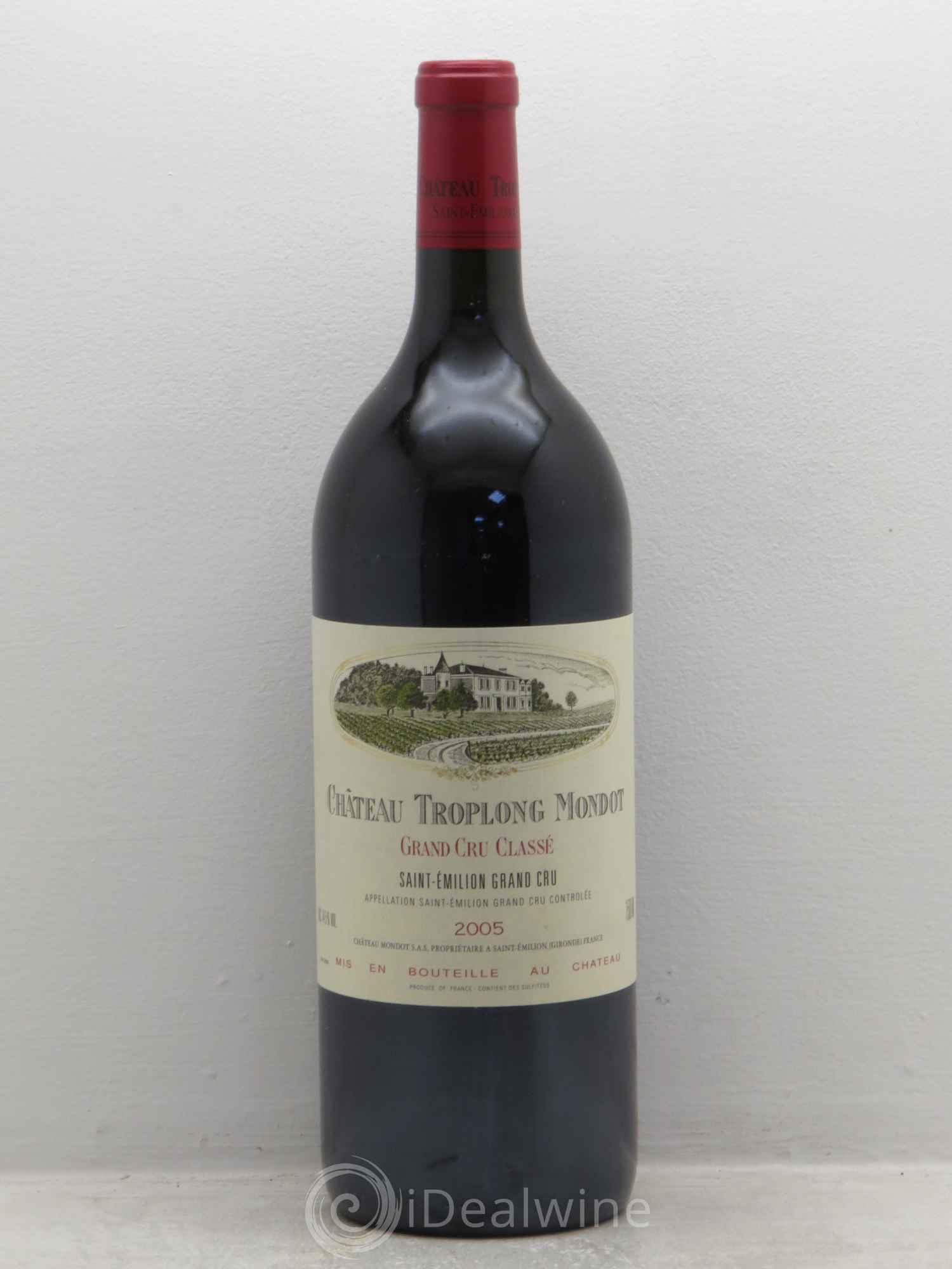 Château Troplong Mondot 1er Grand Cru Classé B 2005 - Lot de 1 magnum - 0
