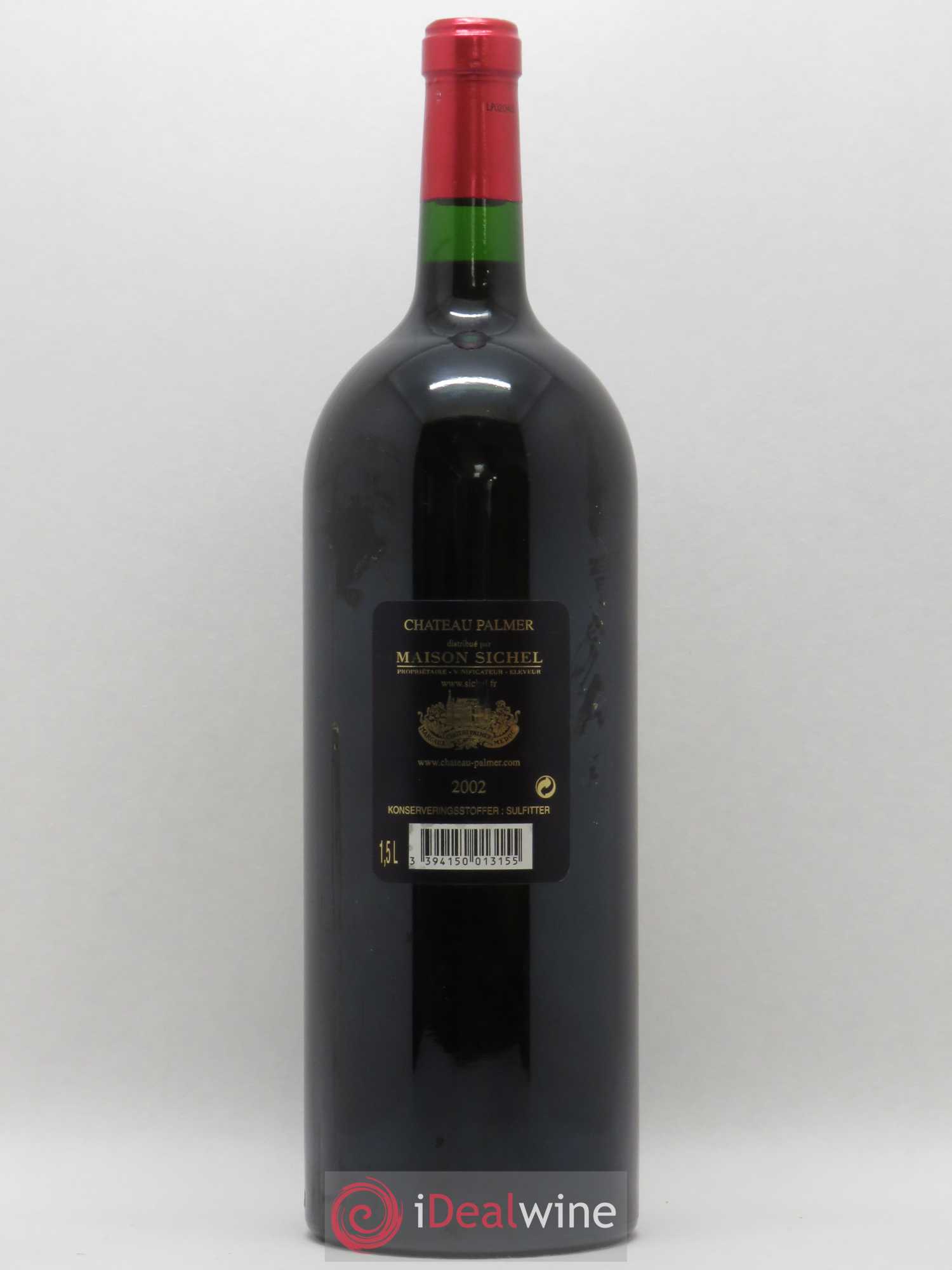 Château Palmer 3ème Grand Cru Classé 2002 - Lot de 1 magnum - 1