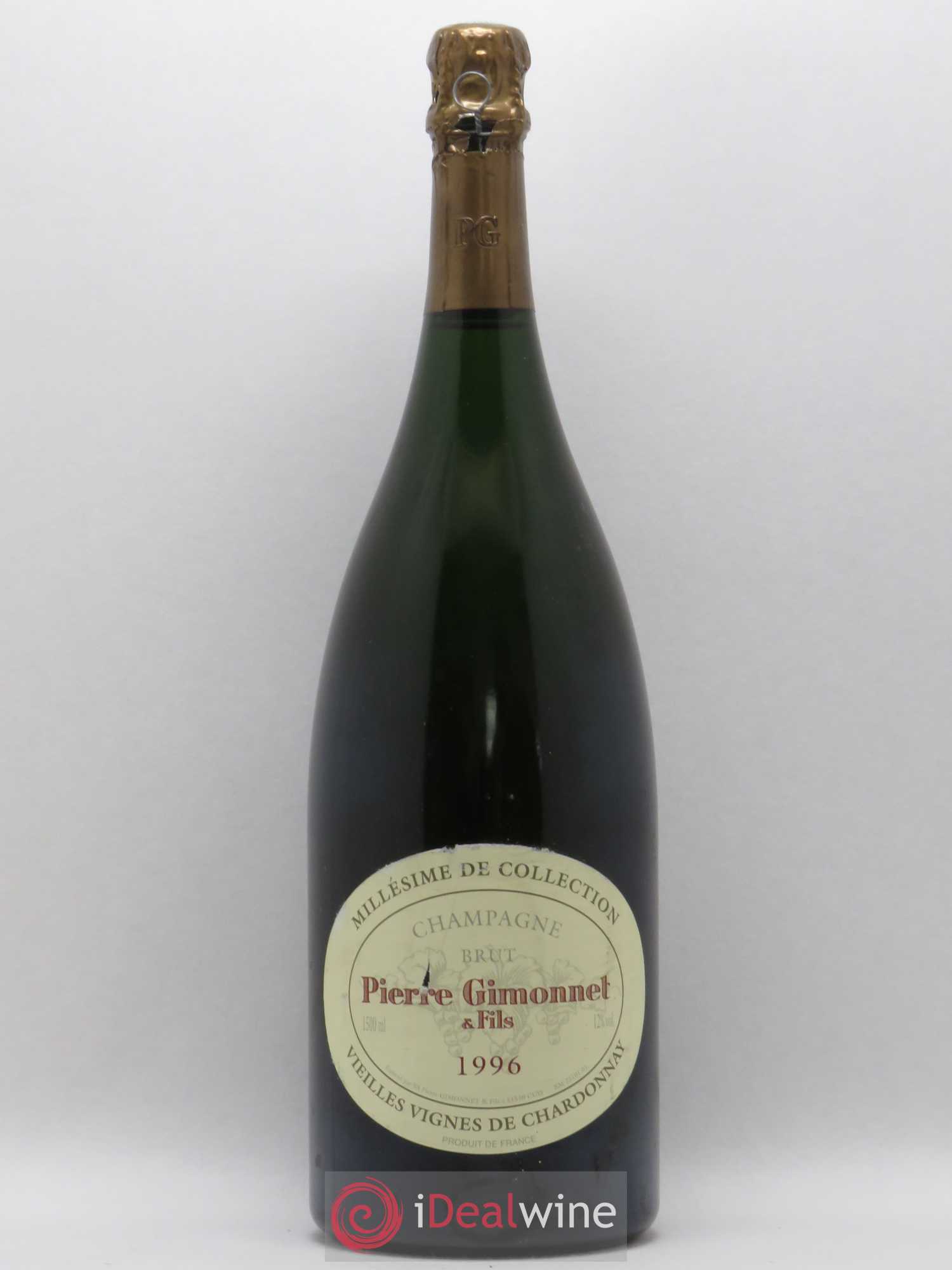 Millésime de Collection Vieilles vignes Pierre Gimonnet 1996 - Lot de 1 magnum - 0