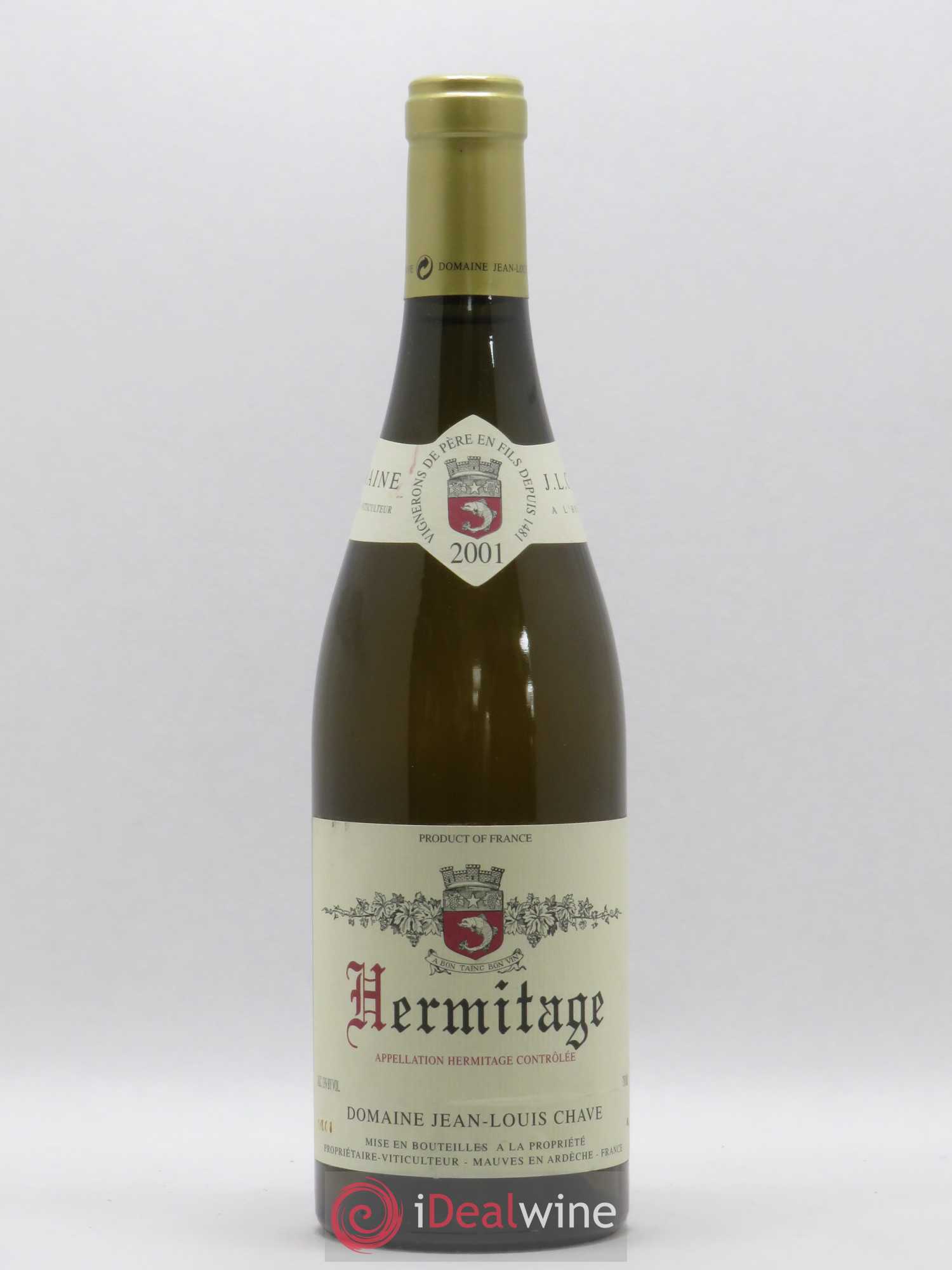 Hermitage Jean-Louis Chave 2001 - Lot de 1 bouteille - 0