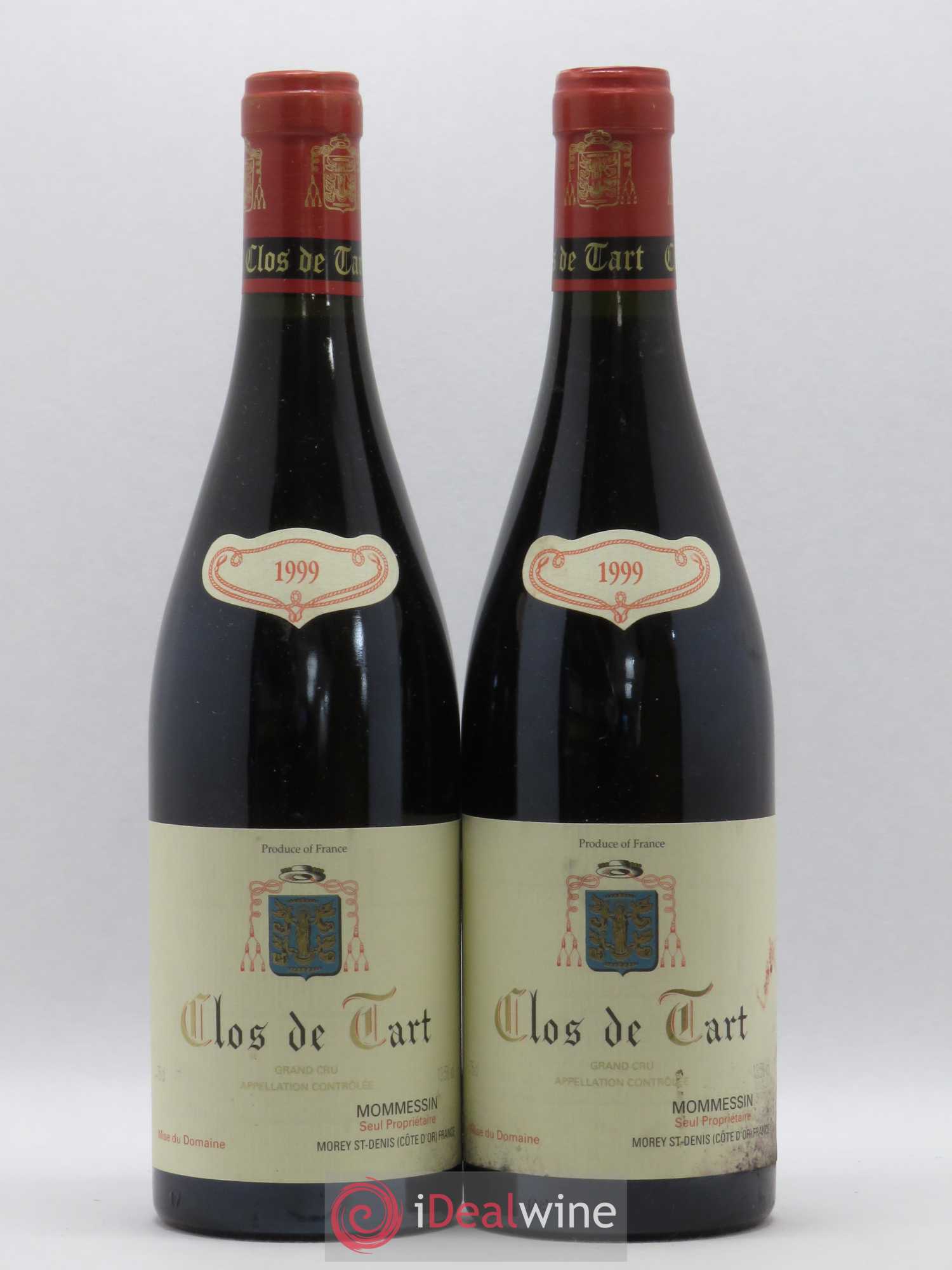 Clos de Tart Grand Cru Clos de Tart 1999 - Lot de 2 bouteilles - 0