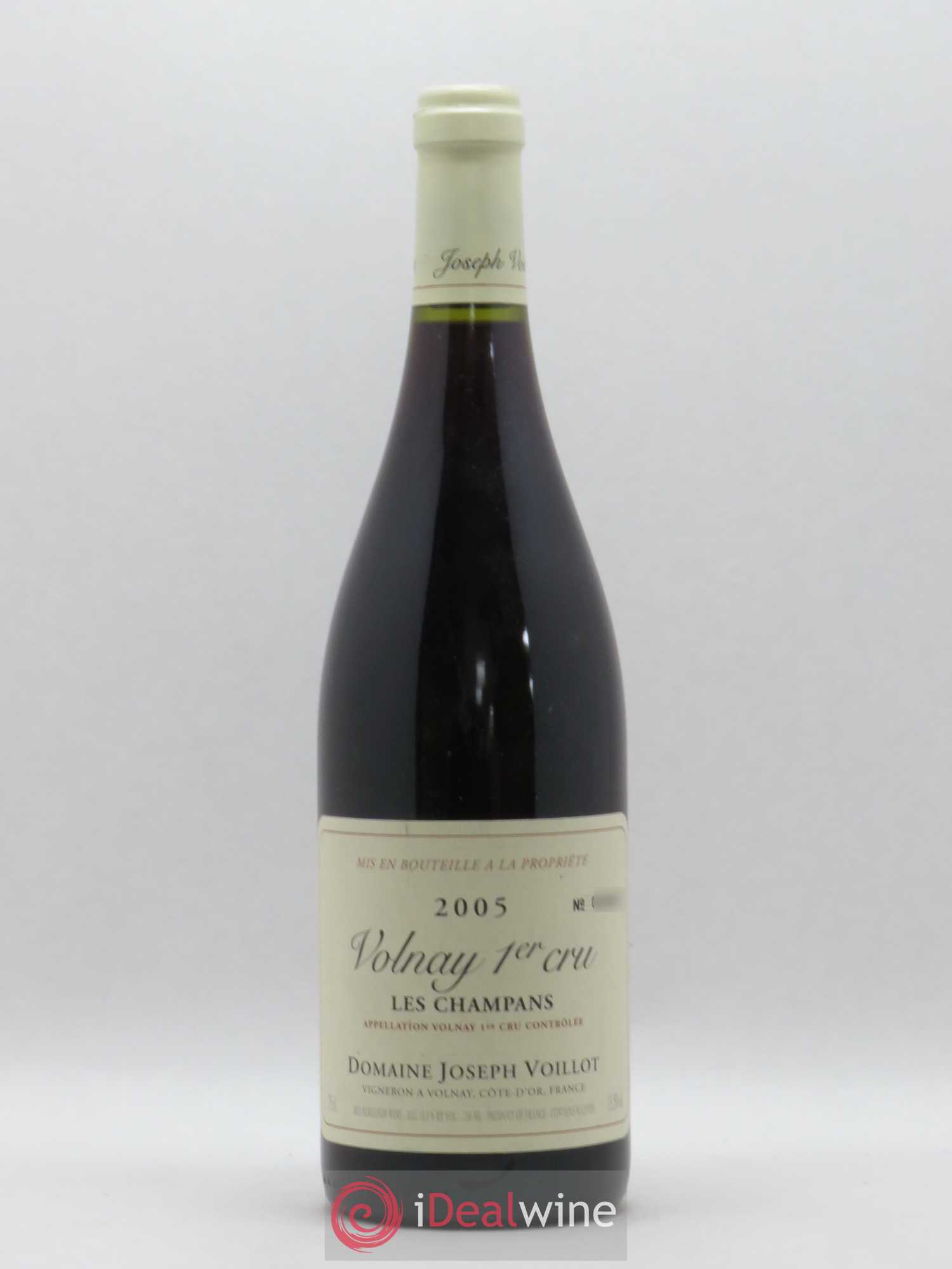 Volnay 1er Cru les Champans Joseph Voillot (Domaine) 2005 - Lot de 1 bouteille - 0
