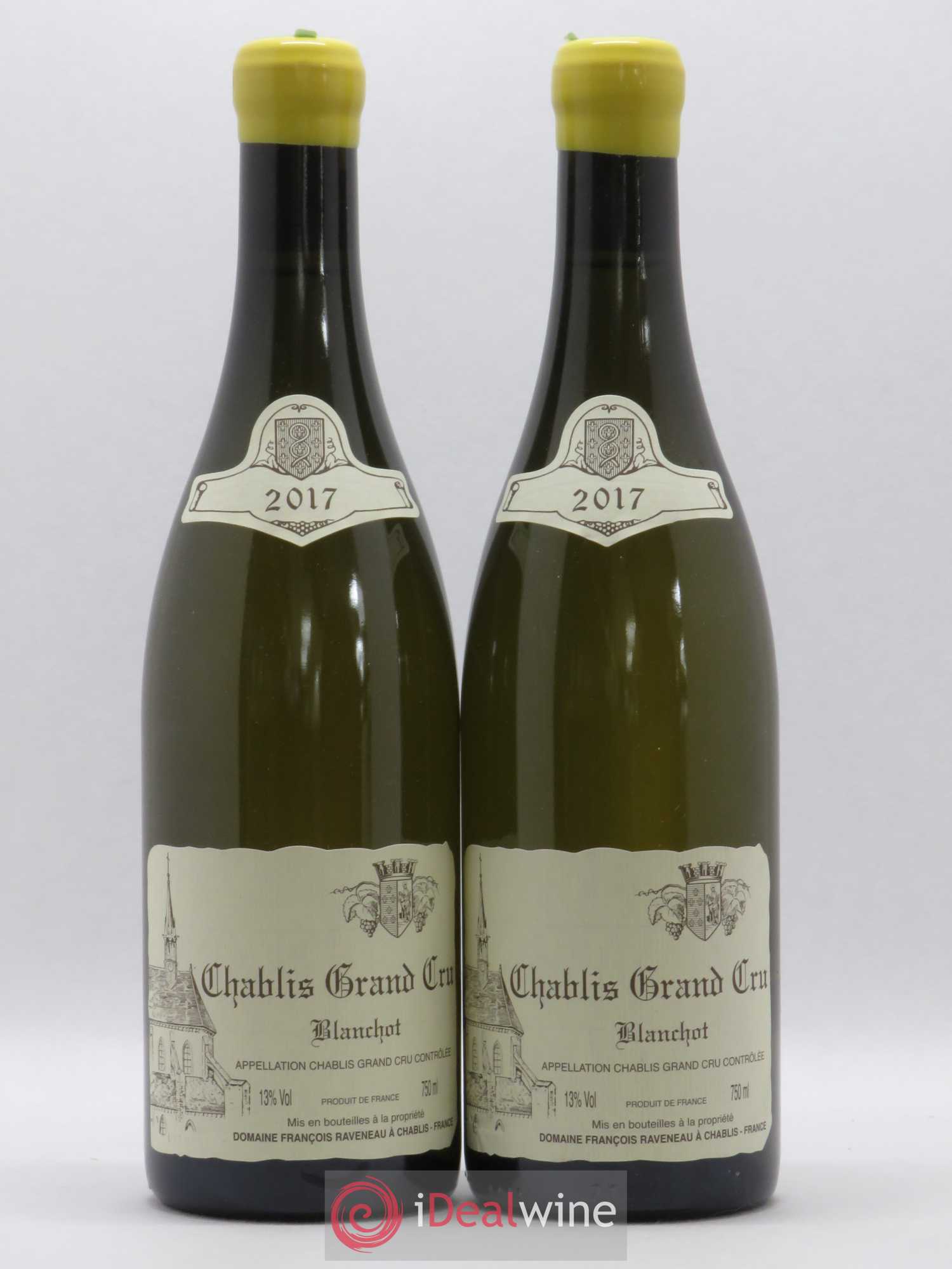 Chablis Grand Cru Blanchot Raveneau (Domaine) 2017 - Lot de 2 bouteilles - 0