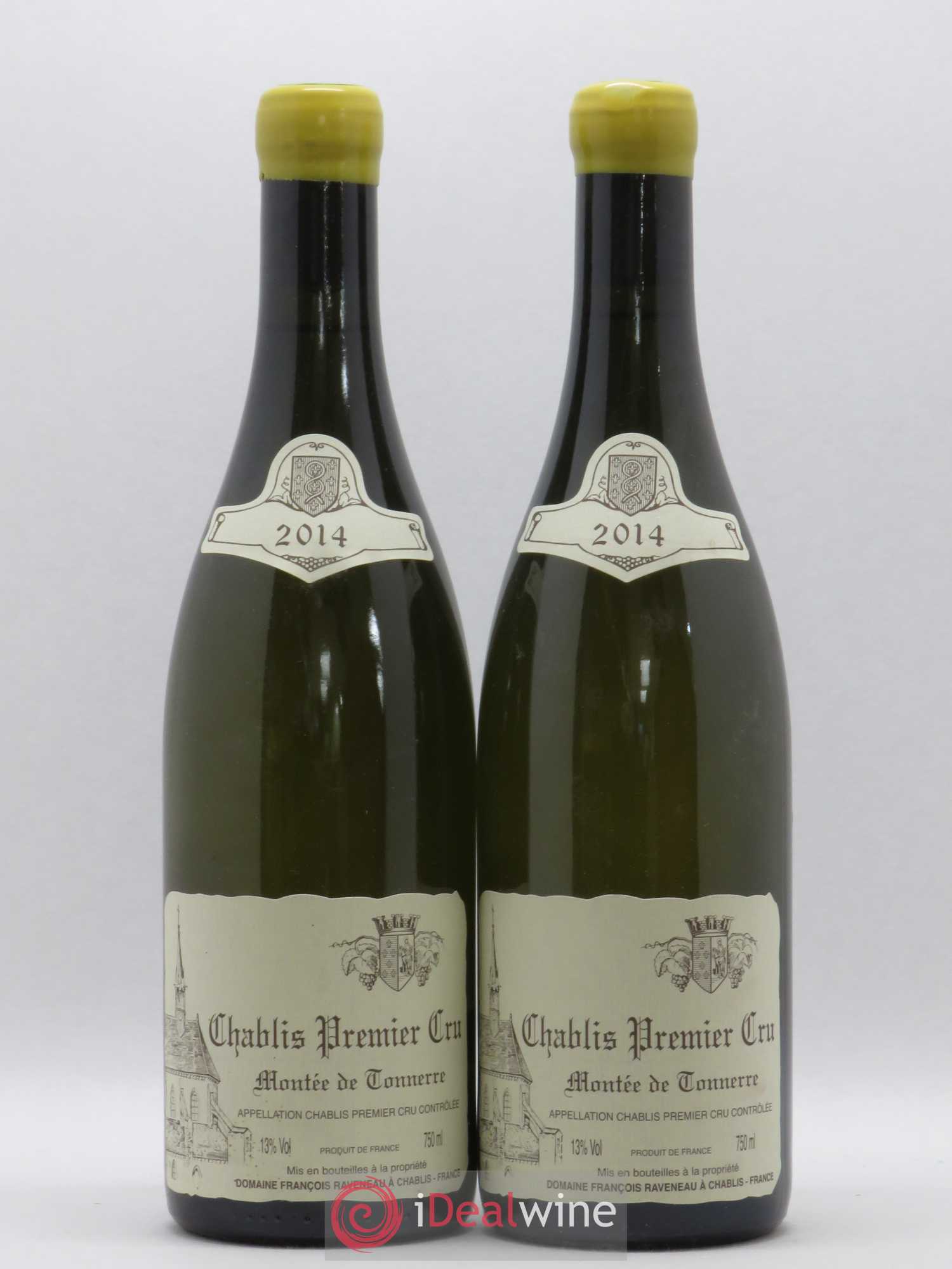 Chablis 1er Cru Montée de Tonnerre Raveneau (Domaine) 2014 - Lot de 2 bouteilles - 0