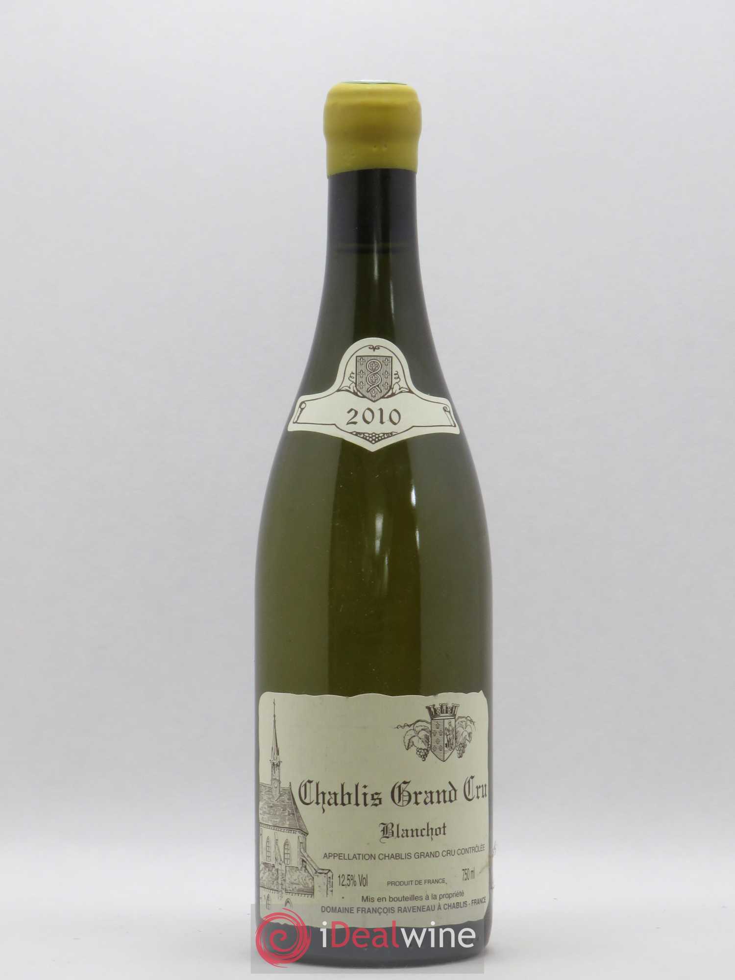 Chablis Grand Cru Blanchot Raveneau (Domaine) 2010 - Lot de 1 bouteille - 0