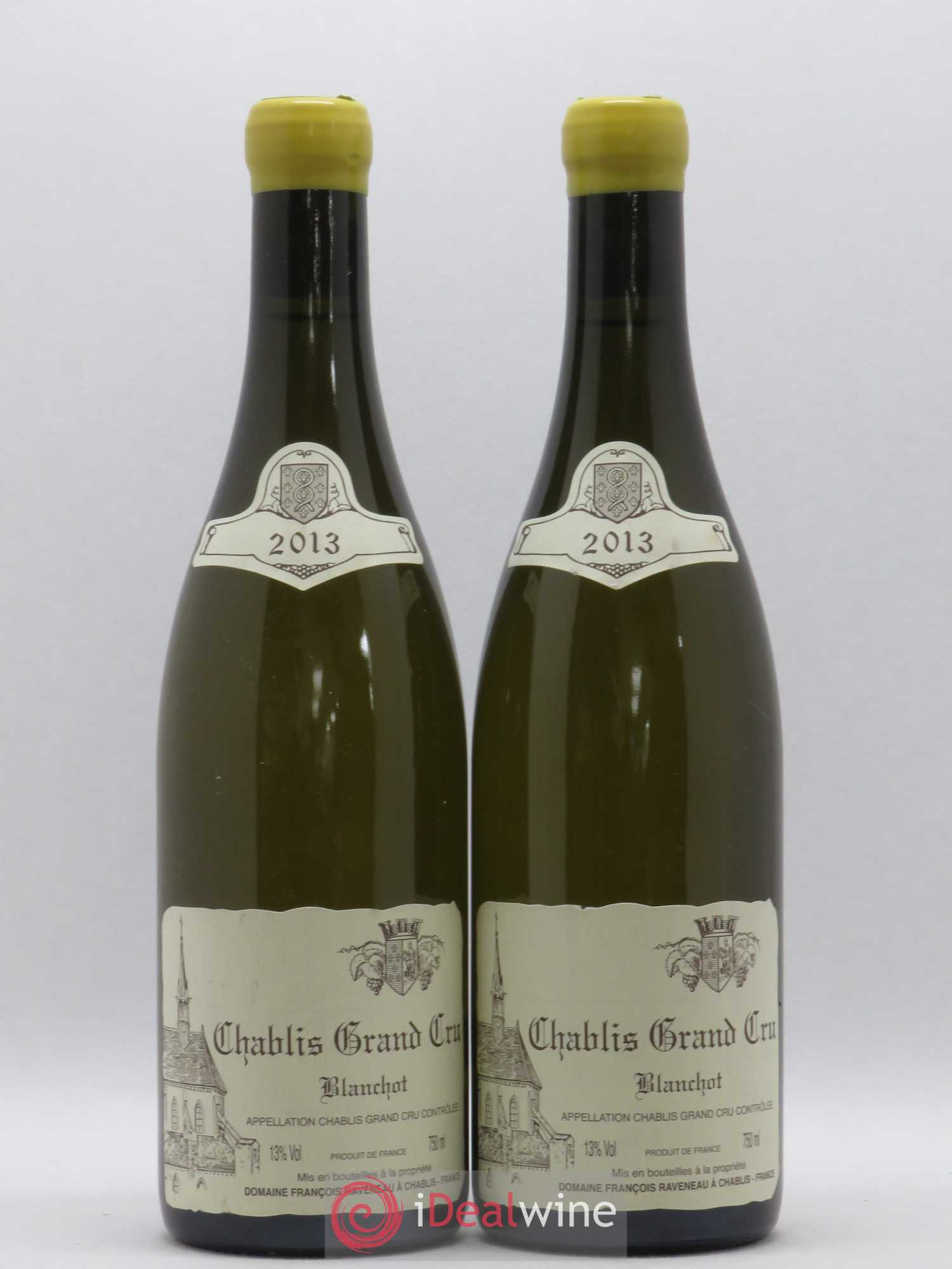 Chablis Grand Cru Blanchot Raveneau (Domaine) 2013 - Lot de 2 bouteilles - 0