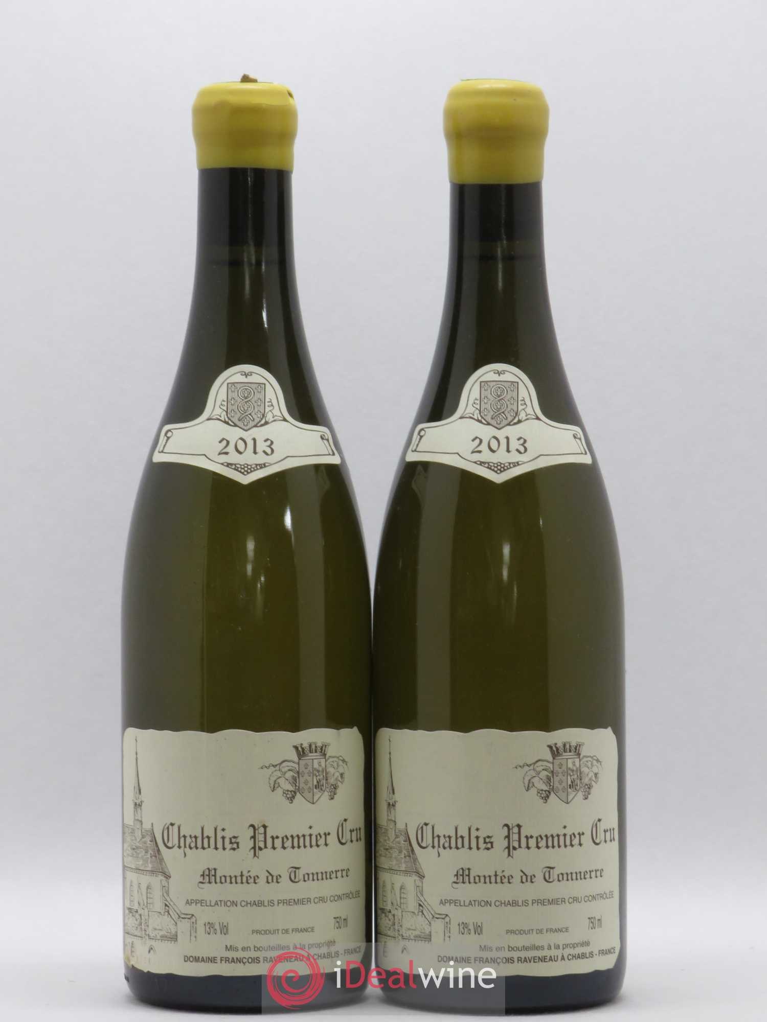 Chablis 1er Cru Montée de Tonnerre Raveneau (Domaine) 2013 - Posten von 2 Flaschen - 0