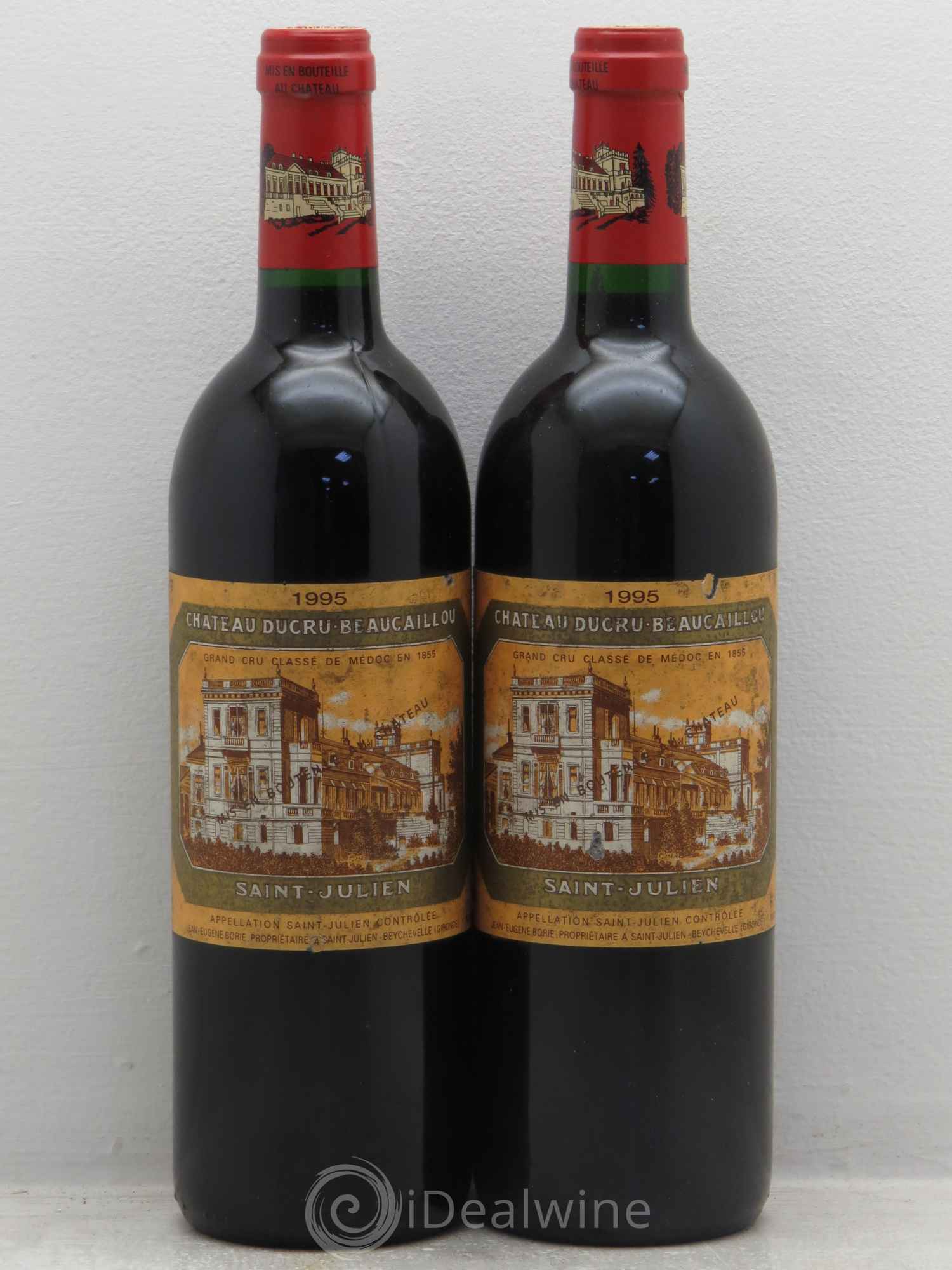 Château Ducru Beaucaillou 2ème Grand Cru Classé 1995 - Lot de 2 bouteilles - 0