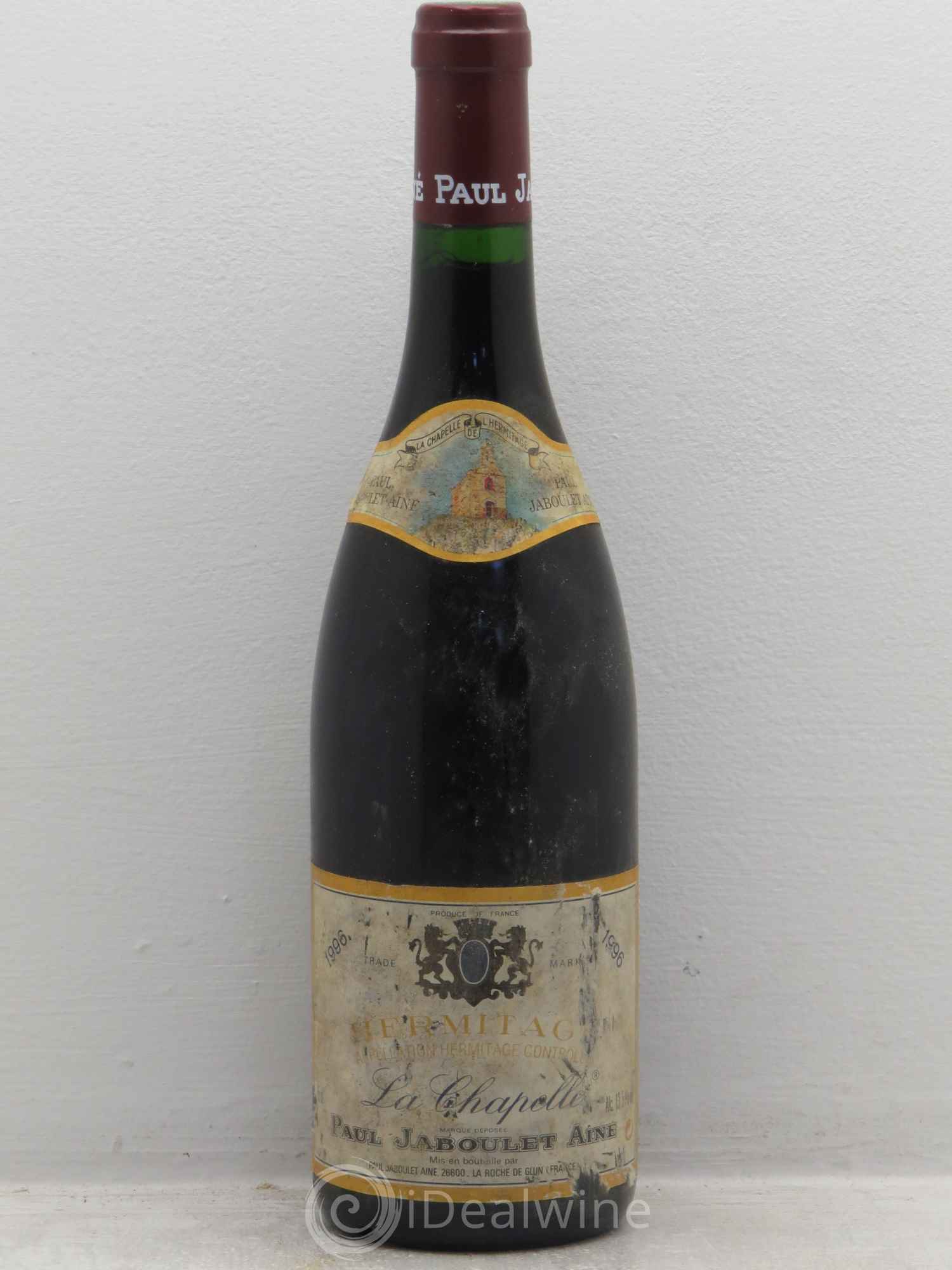 Hermitage La Chapelle Paul Jaboulet Ainé 1996 - Lot de 1 bouteille - 0