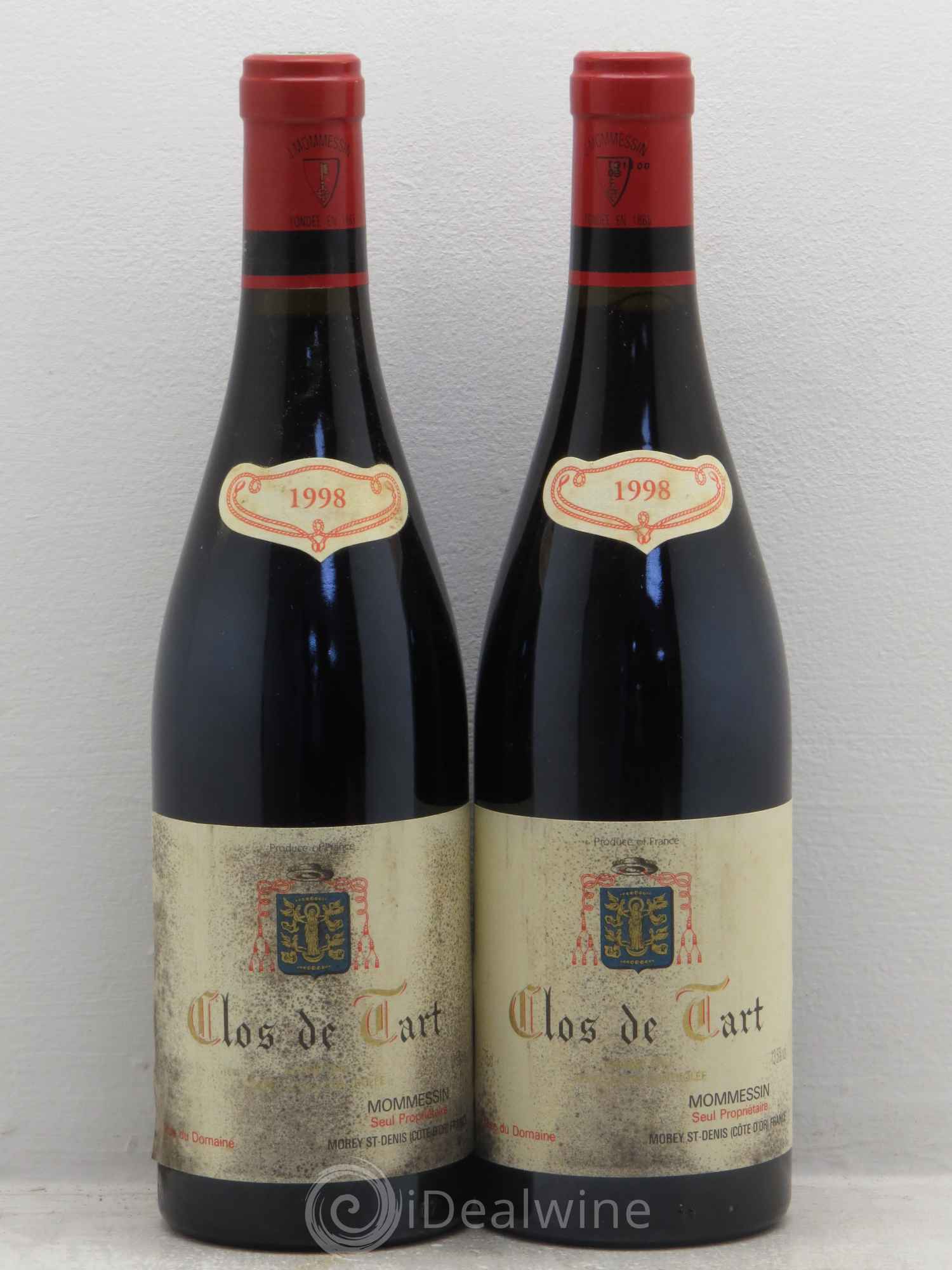 Clos de Tart Grand Cru Clos de Tart 1998 - Lot de 2 bouteilles - 0