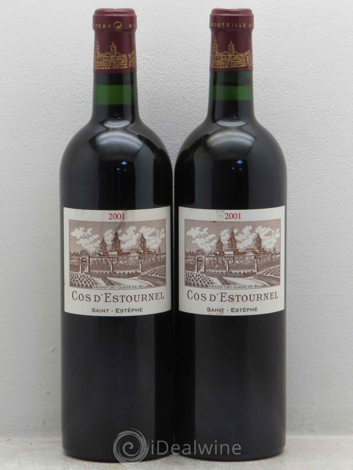 Cos d'Estournel 2ème Grand Cru Classé 2001 - Lot de 2 bouteilles - 0