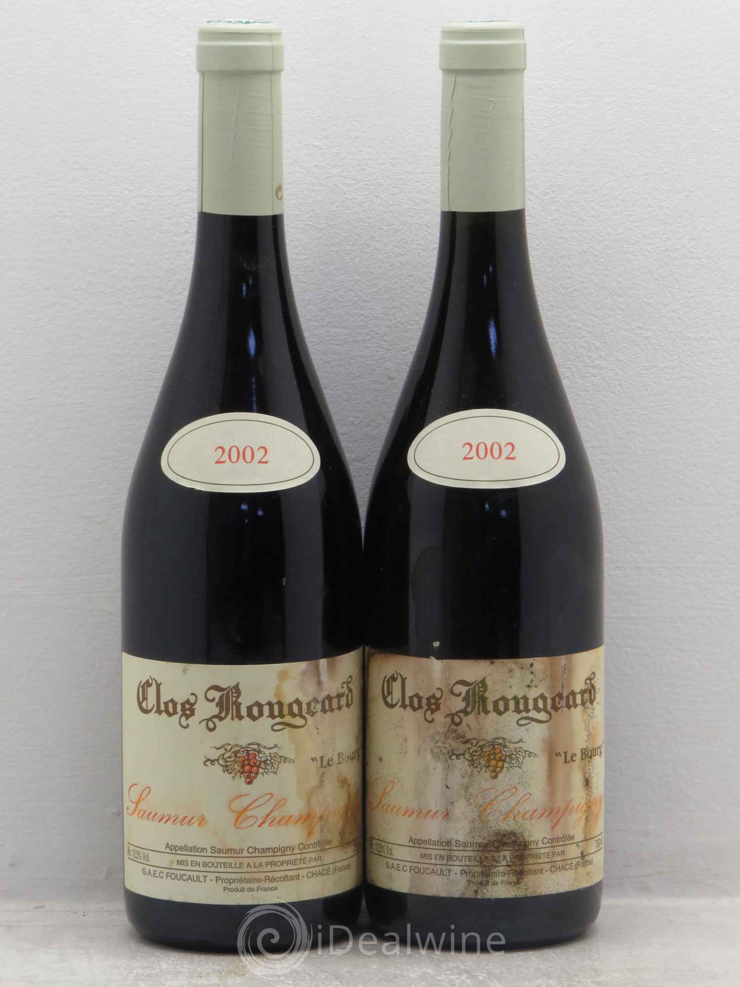 Saumur-Champigny Le Bourg Clos Rougeard 2002 - Lot de 2 bouteilles - 0