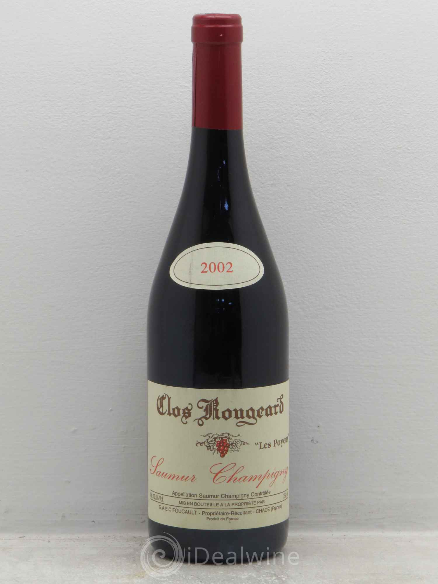 Saumur-Champigny Les Poyeux Clos Rougeard 2002 - Lot de 1 bouteille - 0