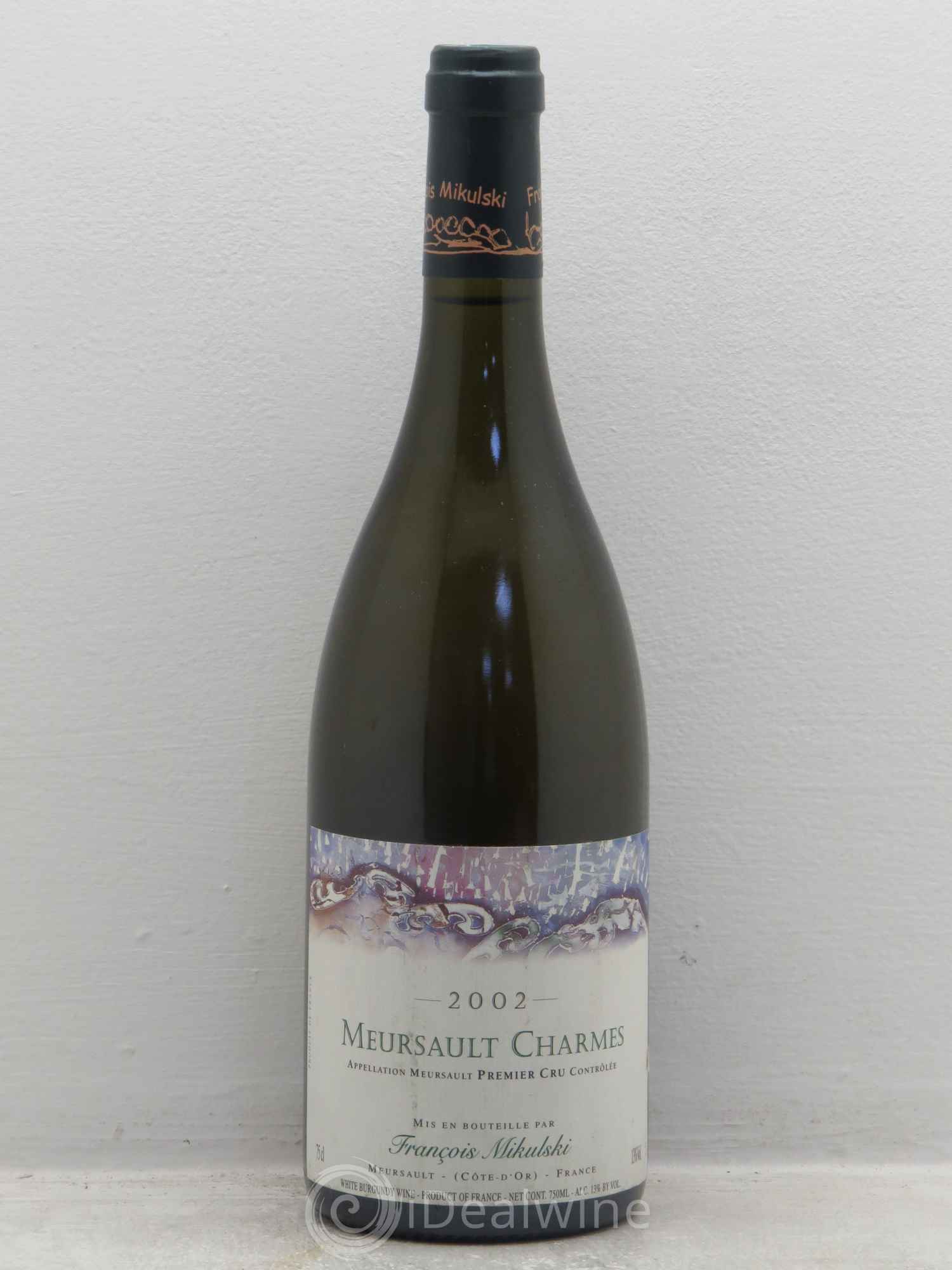Meursault 1er Cru 2002 - Posten von 1 Flasche - 0