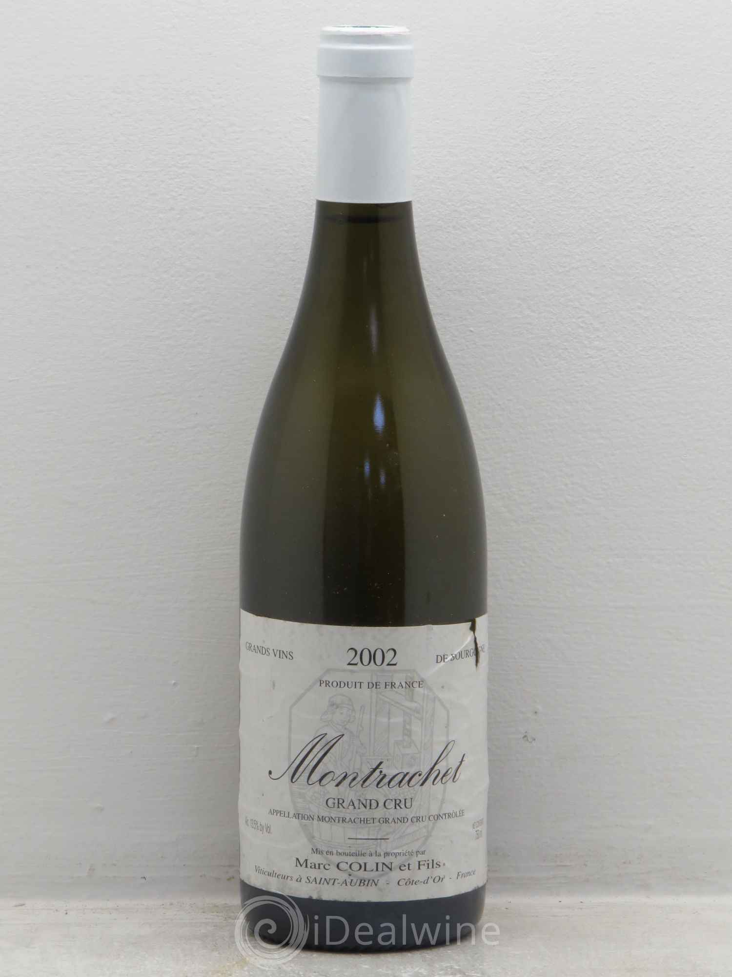 Montrachet Grand Cru Marc Colin & Fils 2002 - Lot de 1 bouteille - 0