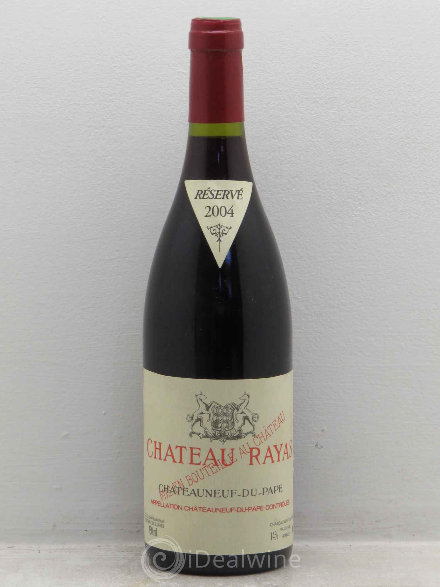 Châteauneuf-du-Pape Château Rayas Emmanuel Reynaud 2004 - Lot de 1 bouteille - 0