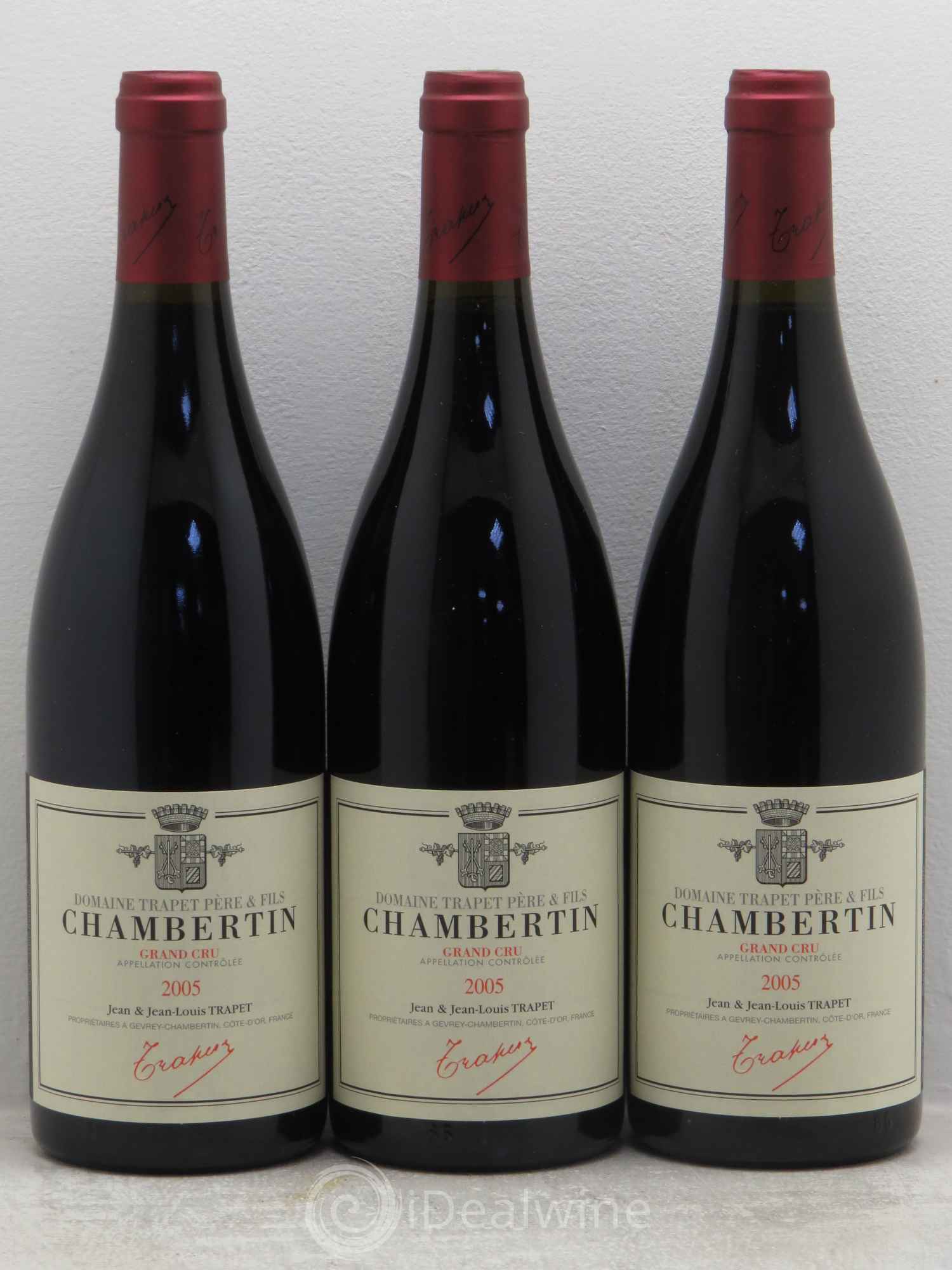 Chambertin Grand Cru Domaine Trapet 2005 - Lot de 6 bouteilles - 2