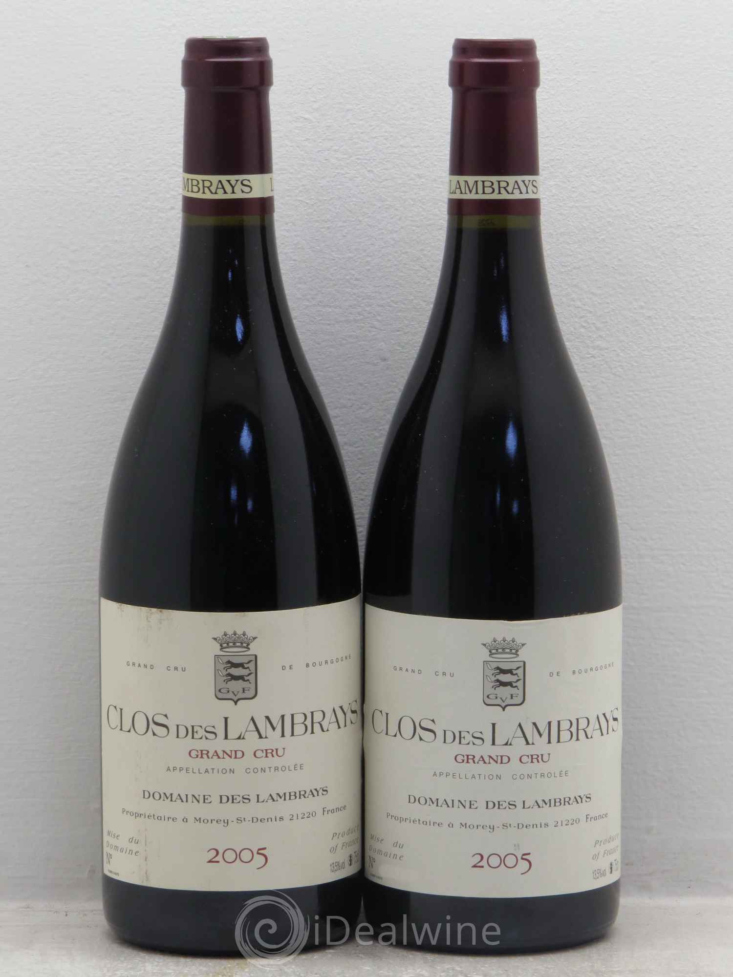 Clos des Lambrays Grand Cru Domaine des Lambrays 2005 - Lot de 2 bouteilles - 0