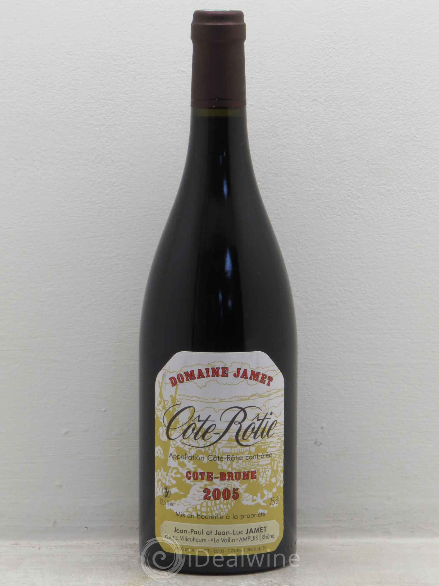 Côte-Rôtie Côte Brune Jamet (Domaine) 2005 - Lot de 1 bouteille - 0