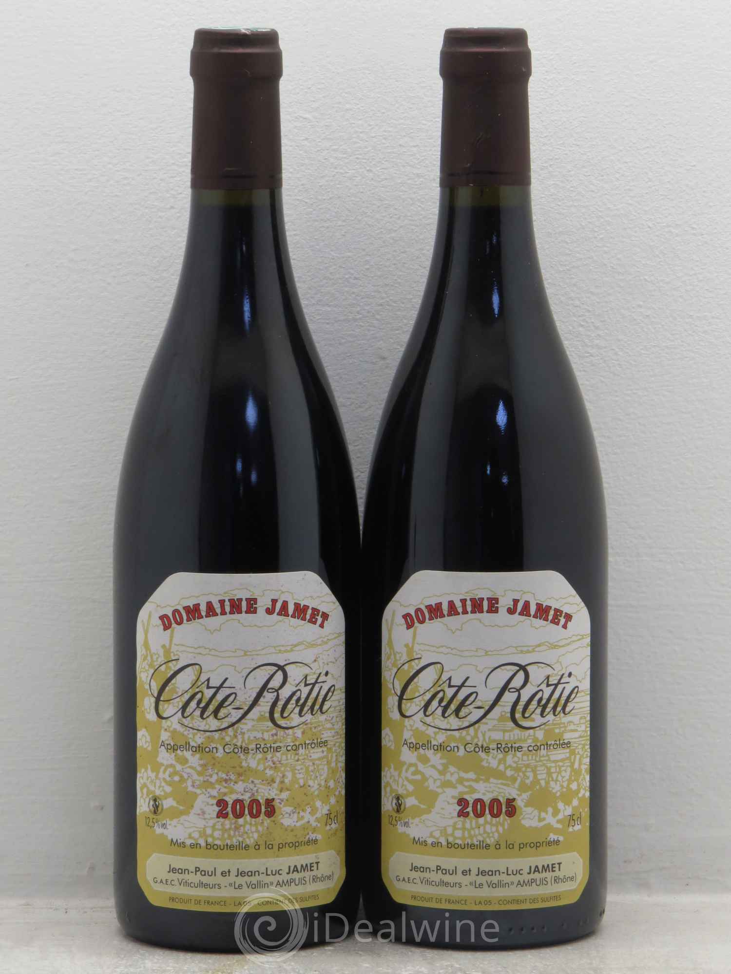 Côte-Rôtie Jamet (Domaine) 2005 - Lot de 2 bouteilles - 0