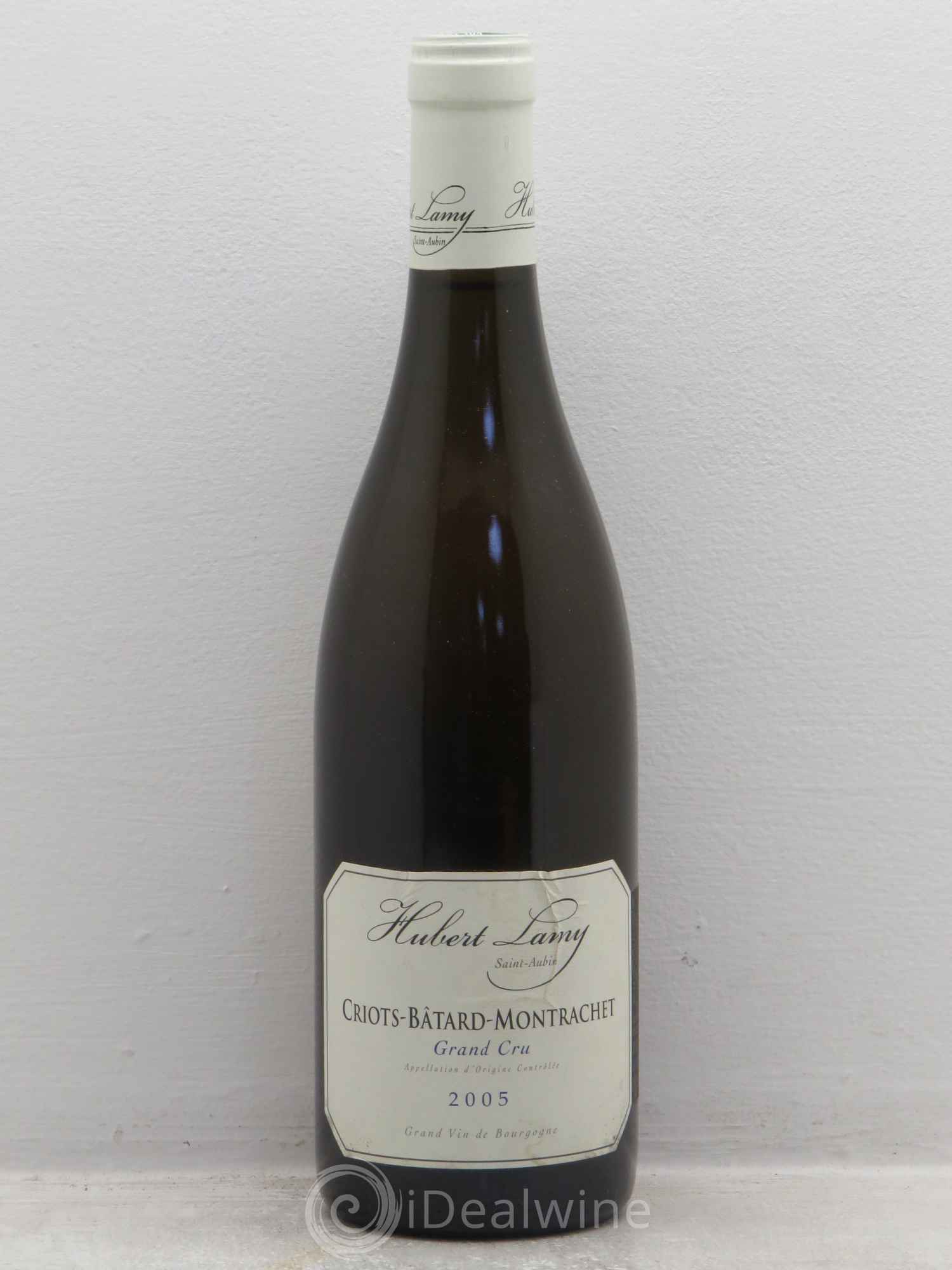 Criots-Bâtard-Montrachet Grand Cru Hubert Lamy 2005 - Lot de 1 bouteille - 0