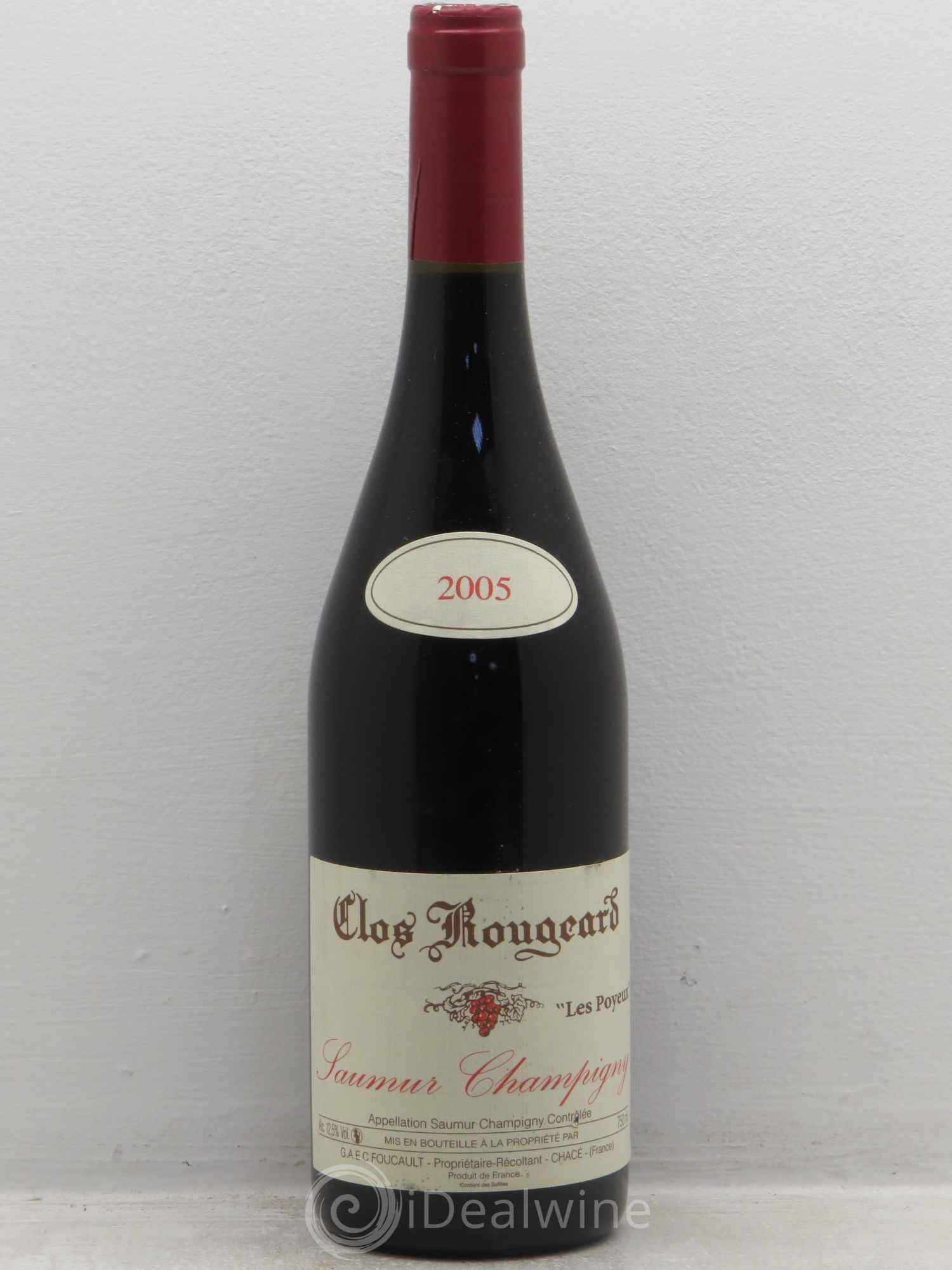 Saumur-Champigny Les Poyeux Clos Rougeard 2005 - Lot de 1 bouteille - 0