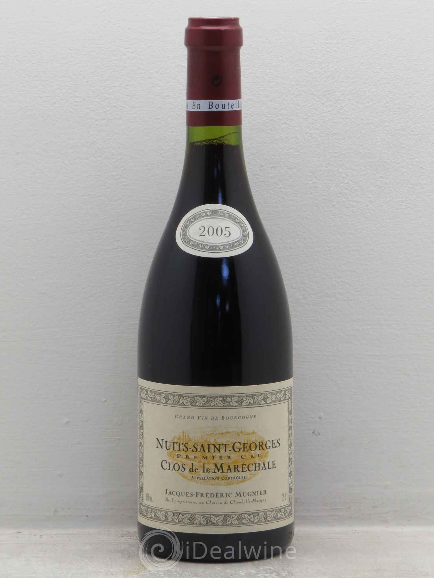 Nuits-Saint-Georges 1er Cru Clos de La Maréchale Jacques-Frédéric Mugnier 2005 - Lot de 6 bouteilles - 0