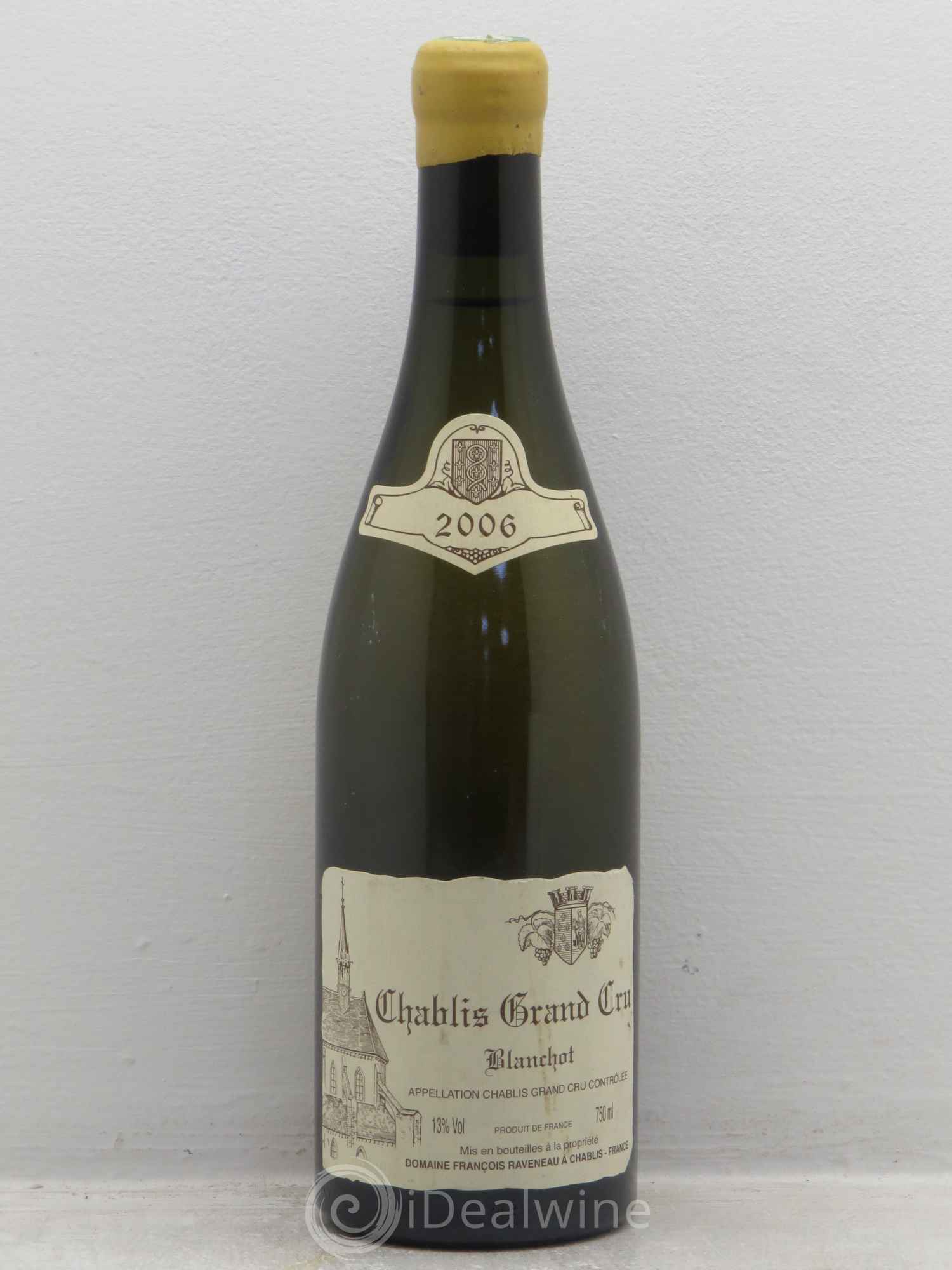 Chablis Grand Cru Blanchot Raveneau (Domaine) 2006 - Lot de 1 bouteille - 0