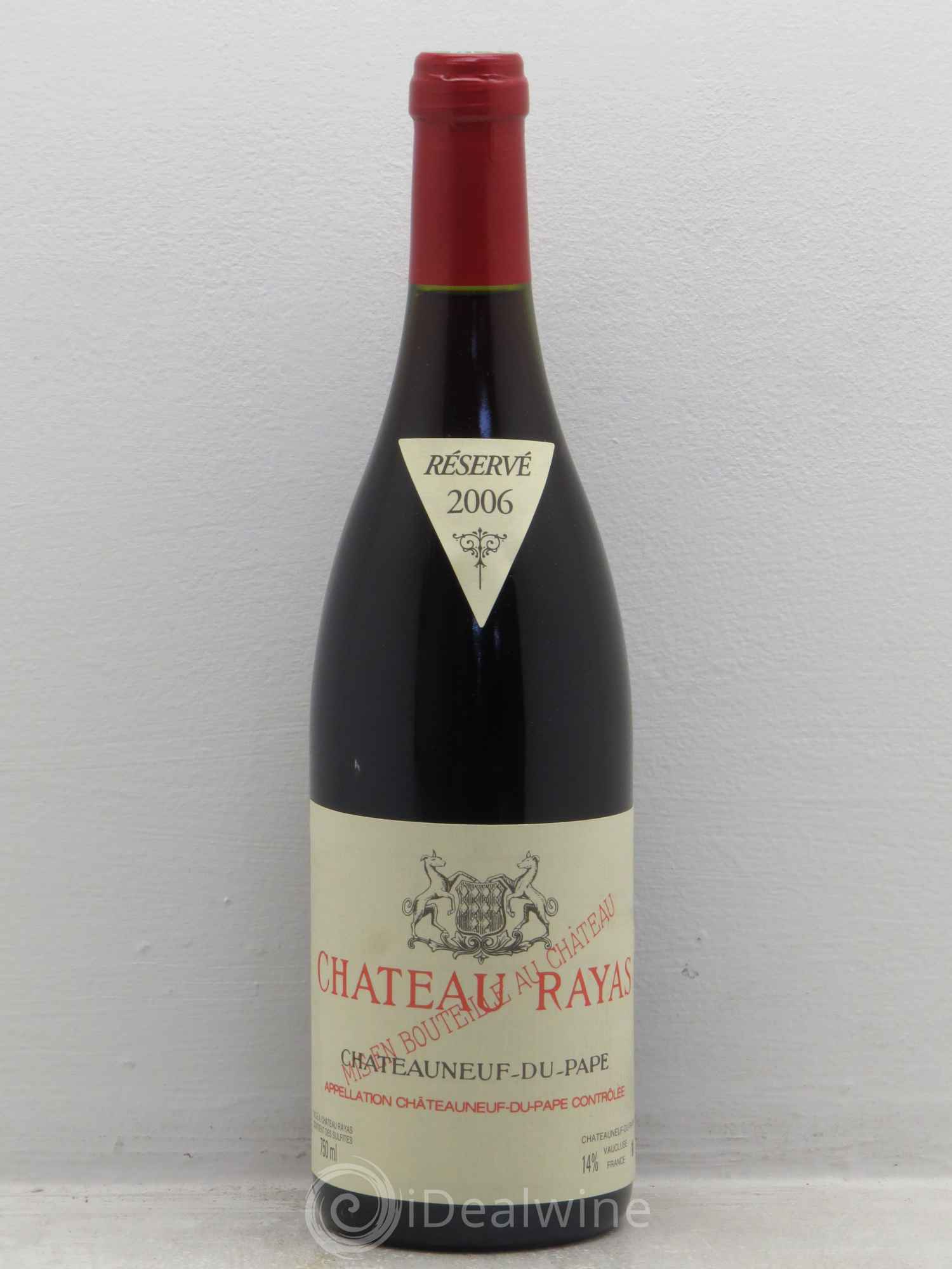 Châteauneuf-du-Pape Château Rayas Emmanuel Reynaud 2006 - Lot de 1 bouteille - 0