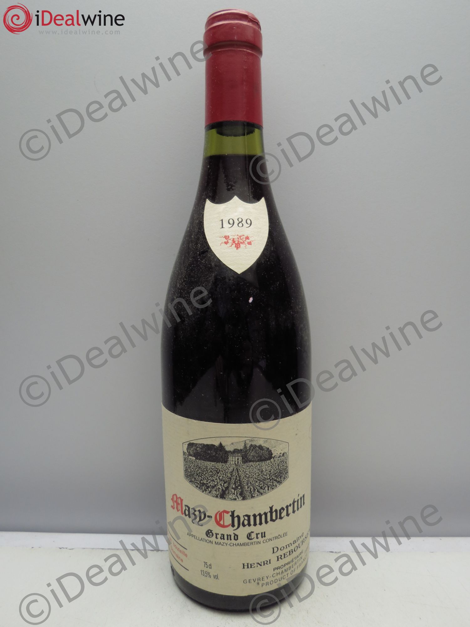 Mazis-Chambertin Grand Cru Henri Rebourseau 1989 - Lot de 1 bouteille - 0