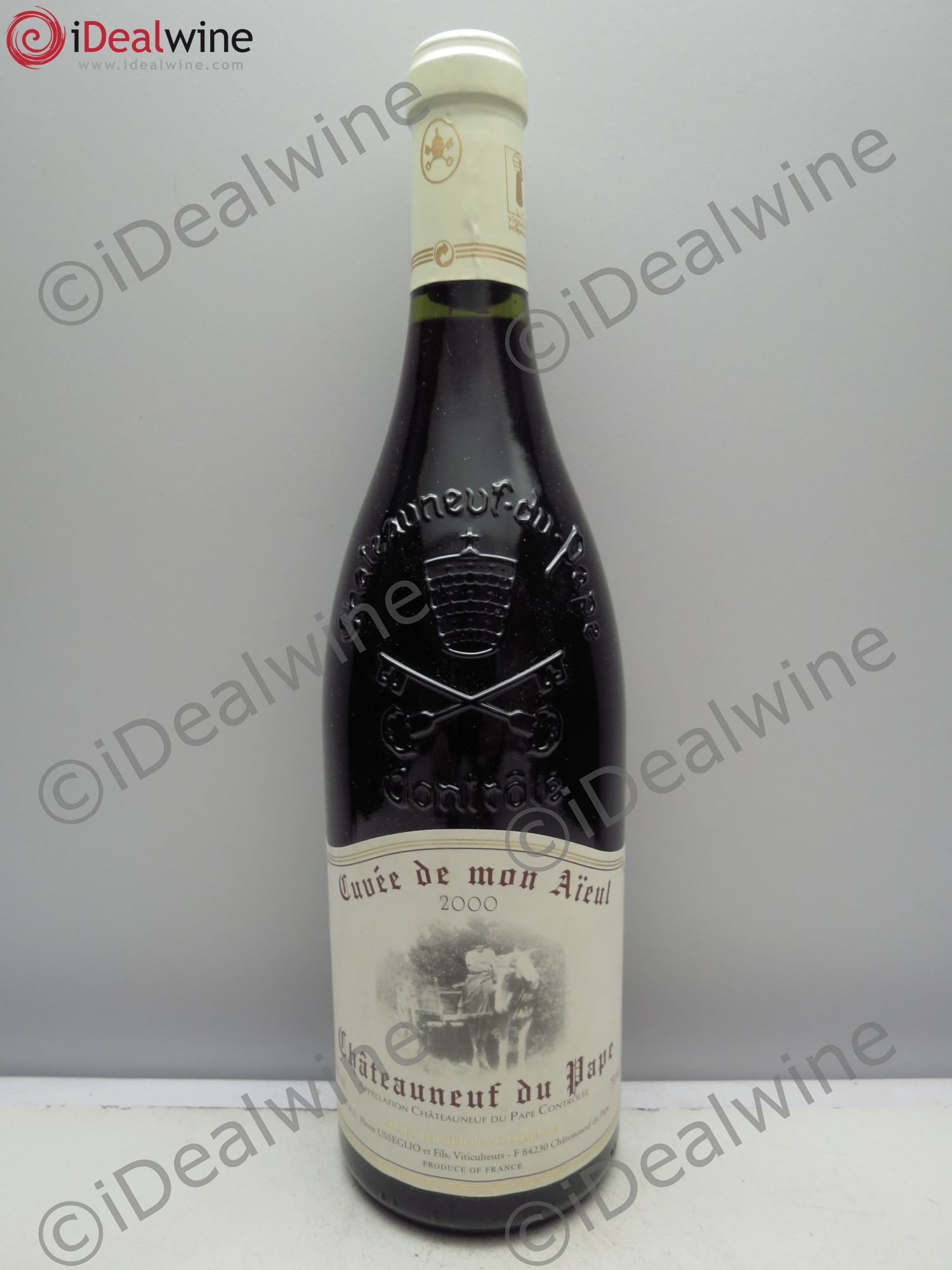 Châteauneuf-du-Pape Cuvée de mon Aïeul Pierre Usseglio & Fils 2000 - Lot de 1 bouteille - 0