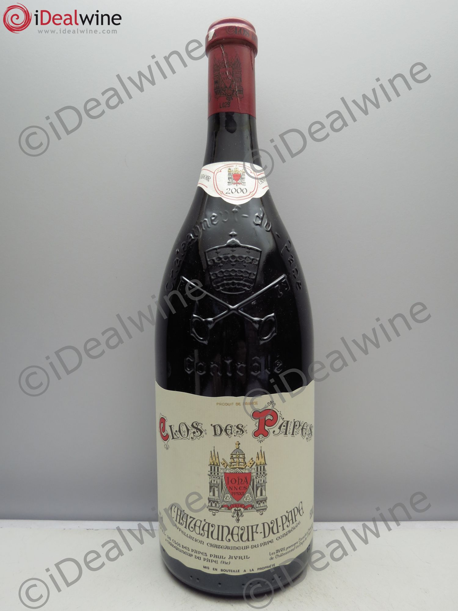 Châteauneuf-du-Pape Clos des Papes - Paul Avril 2000 - Lot de 1 magnum - 0