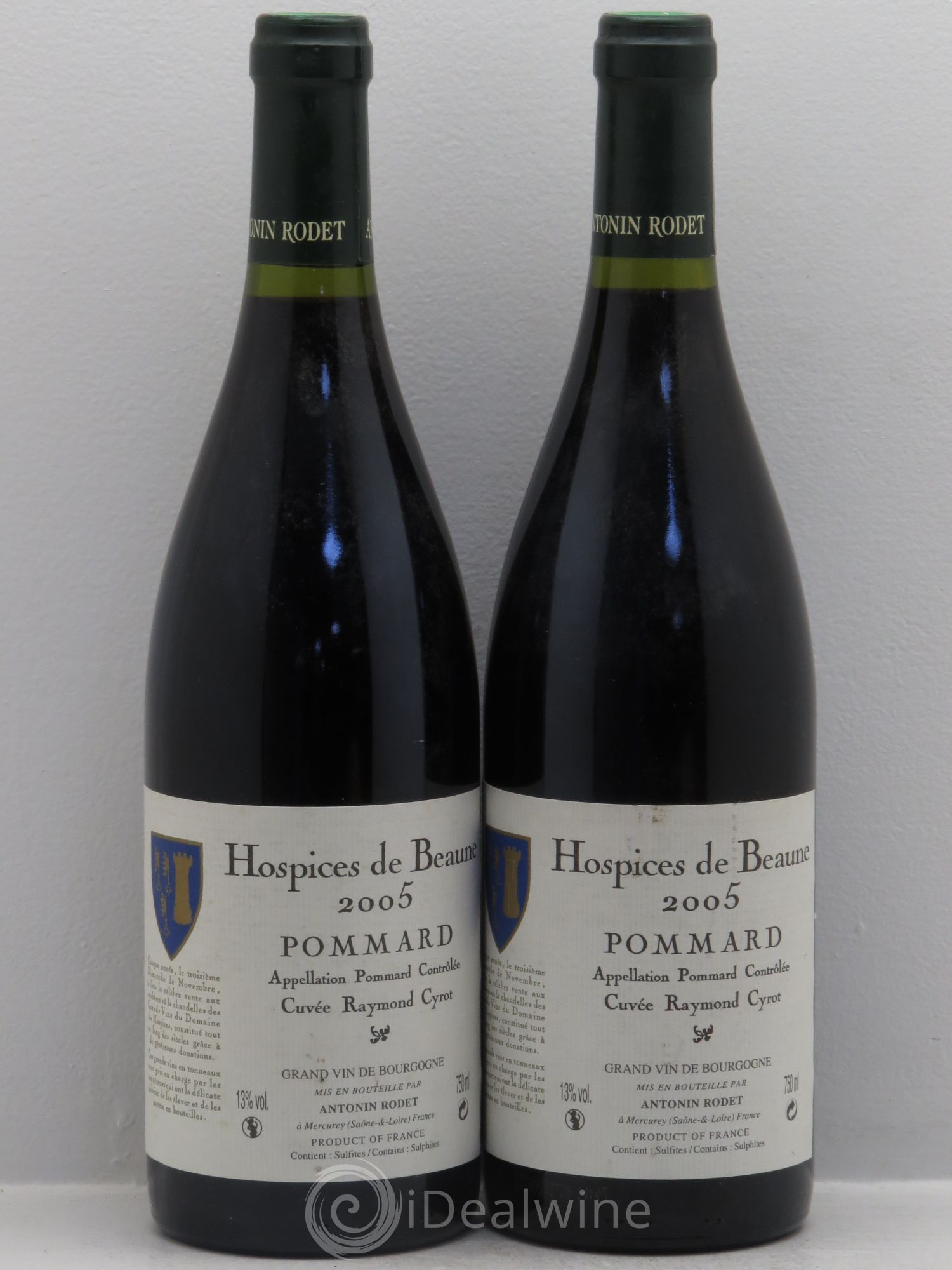 Pommard Cuvée Raymond Cyrot 2005 - Posten von 2 Flaschen - 0