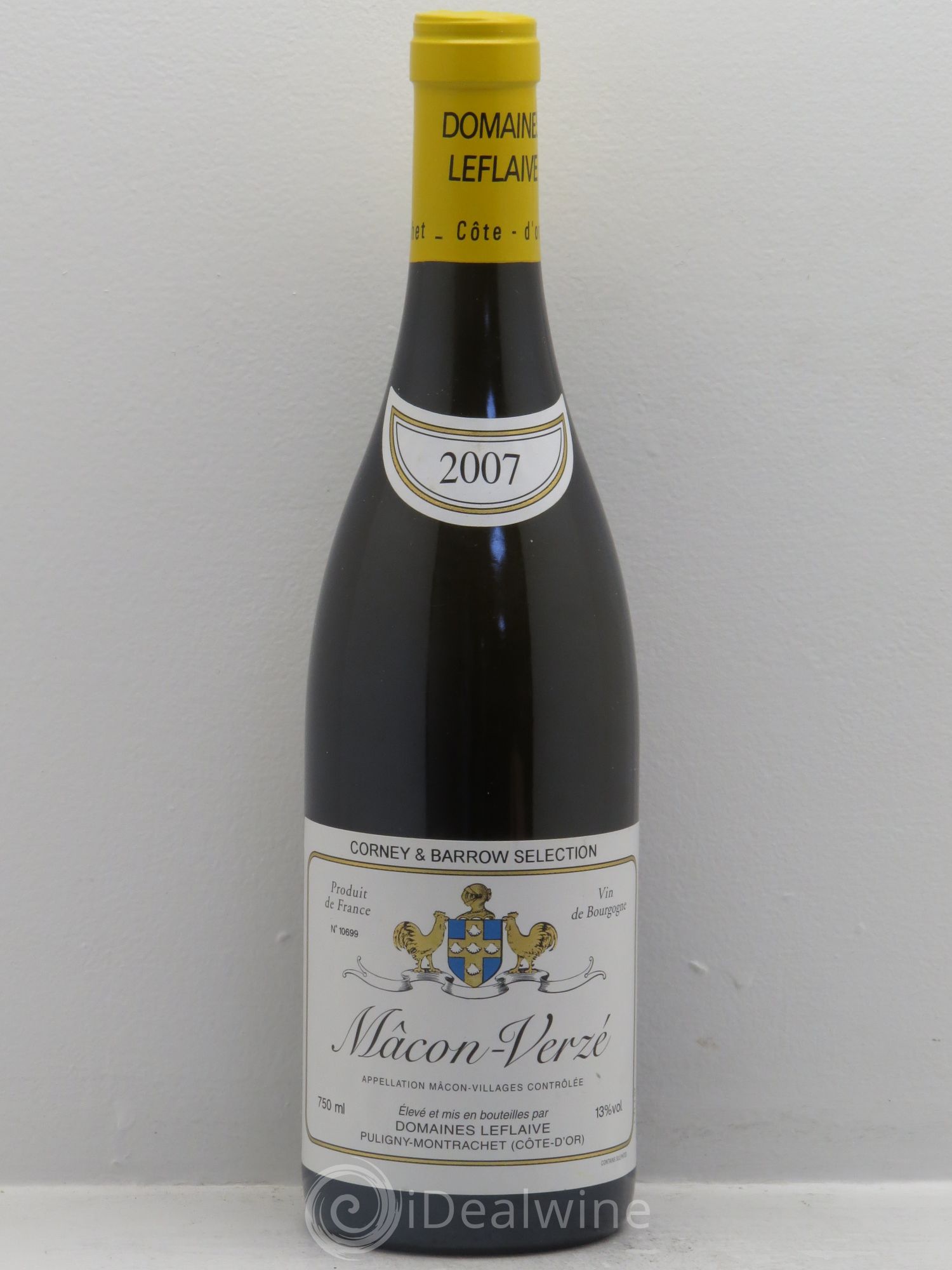 Mâcon Verzé Leflaive (Domaine) 2007 - Lot de 6 bouteilles - 0