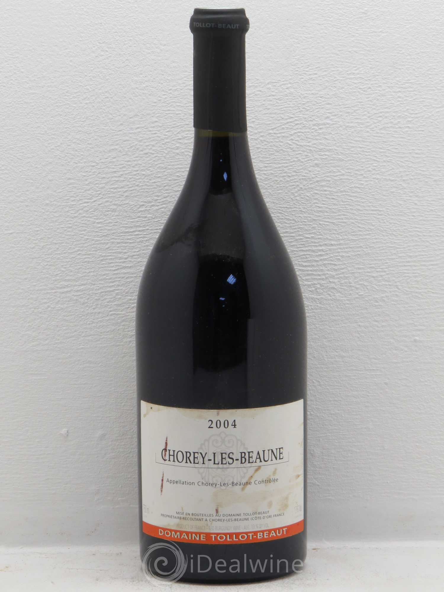 Chorey-lès-Beaune Domaine Tollot Beaut 2004 - Posten von 1 Flasche - 0