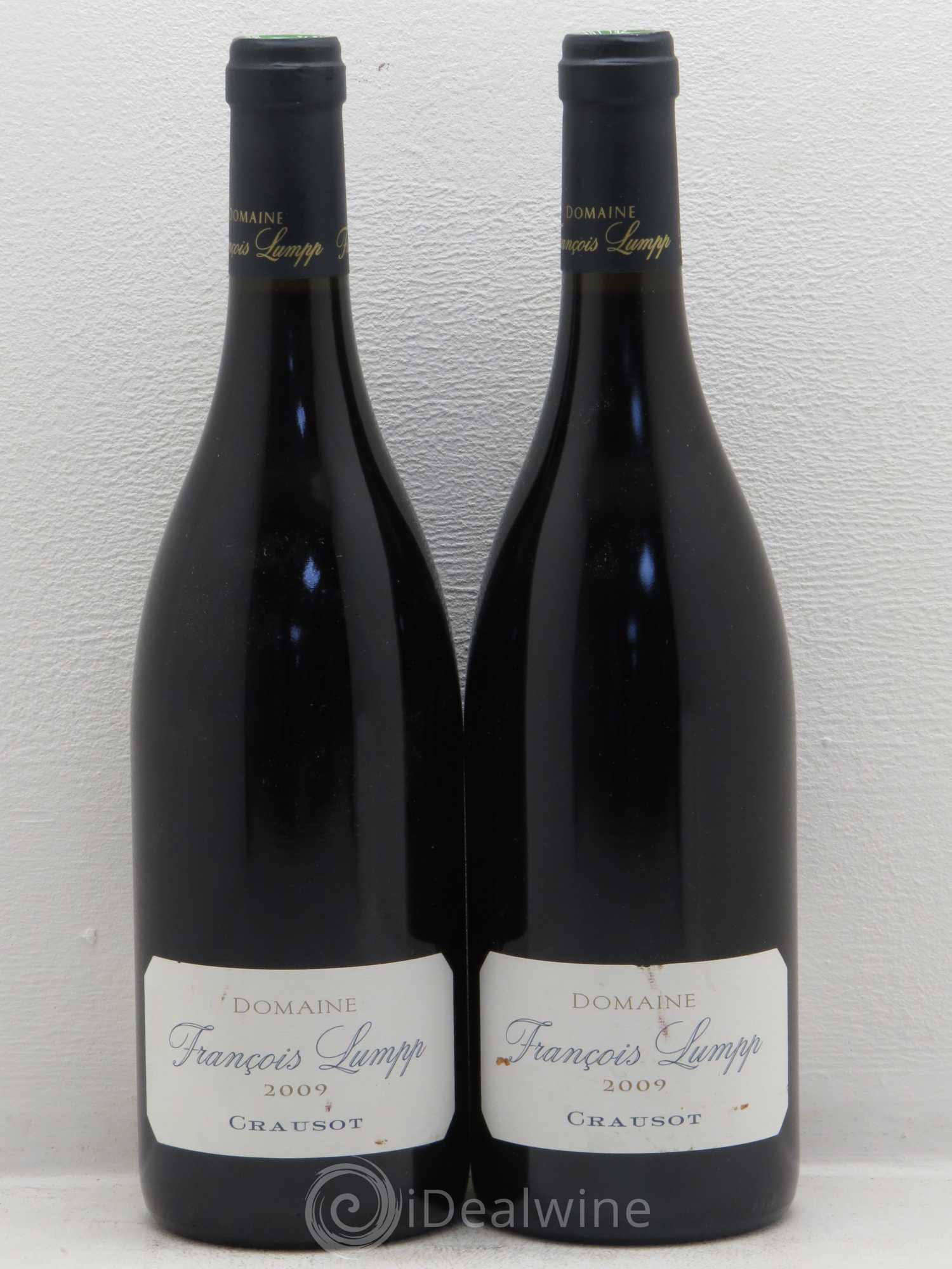 Givry 1er Cru Crausot François Lumpp (Domaine) 2009 - Lot de 2 bouteilles - 0