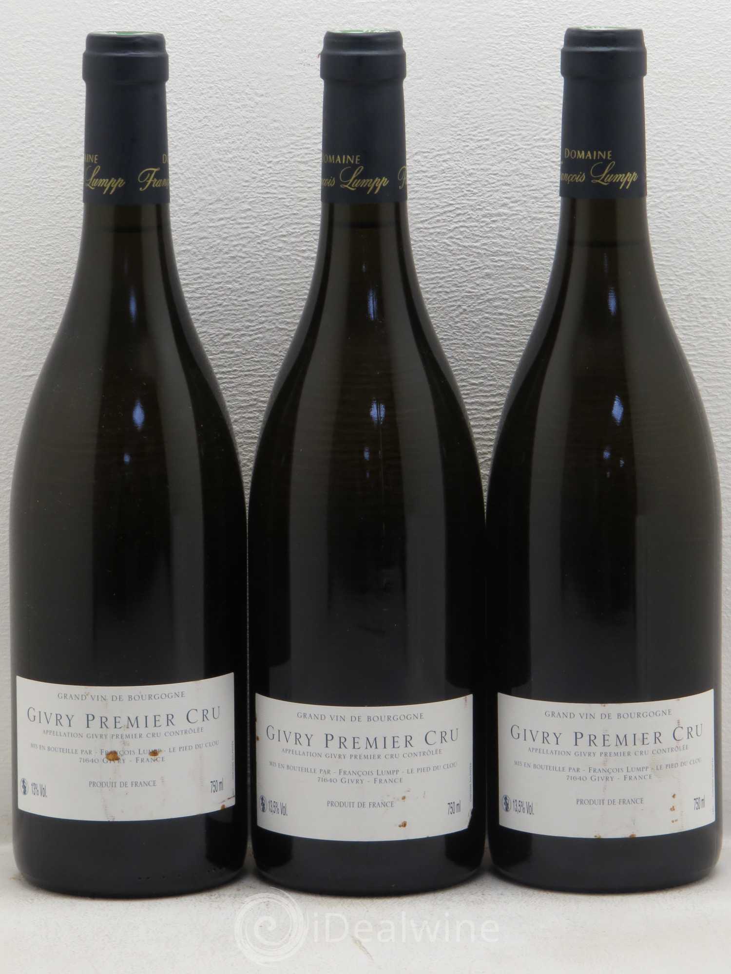 Givry 1er Cru Crausot François Lumpp (Domaine) 2009 - Lot de 6 bouteilles - 4