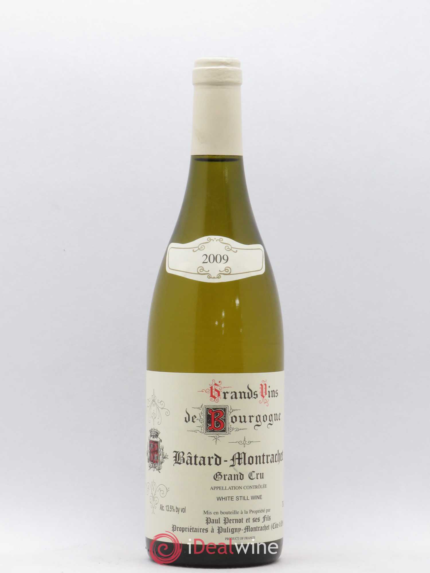Bâtard-Montrachet Grand Cru Pernot 2009 - Lot de 1 bouteille - 0