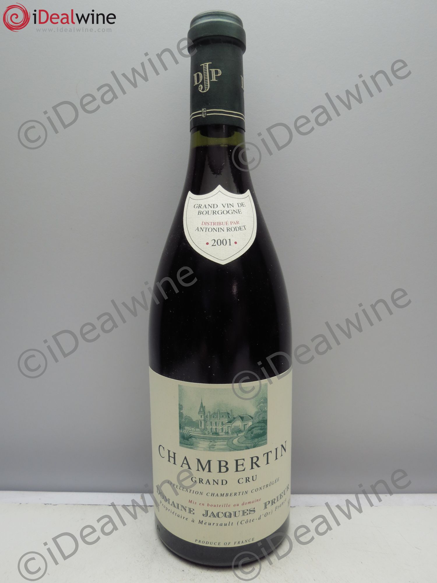 Chambertin Grand Cru Jacques Prieur (Domaine) 2001 - Lot de 1 bouteille - 0