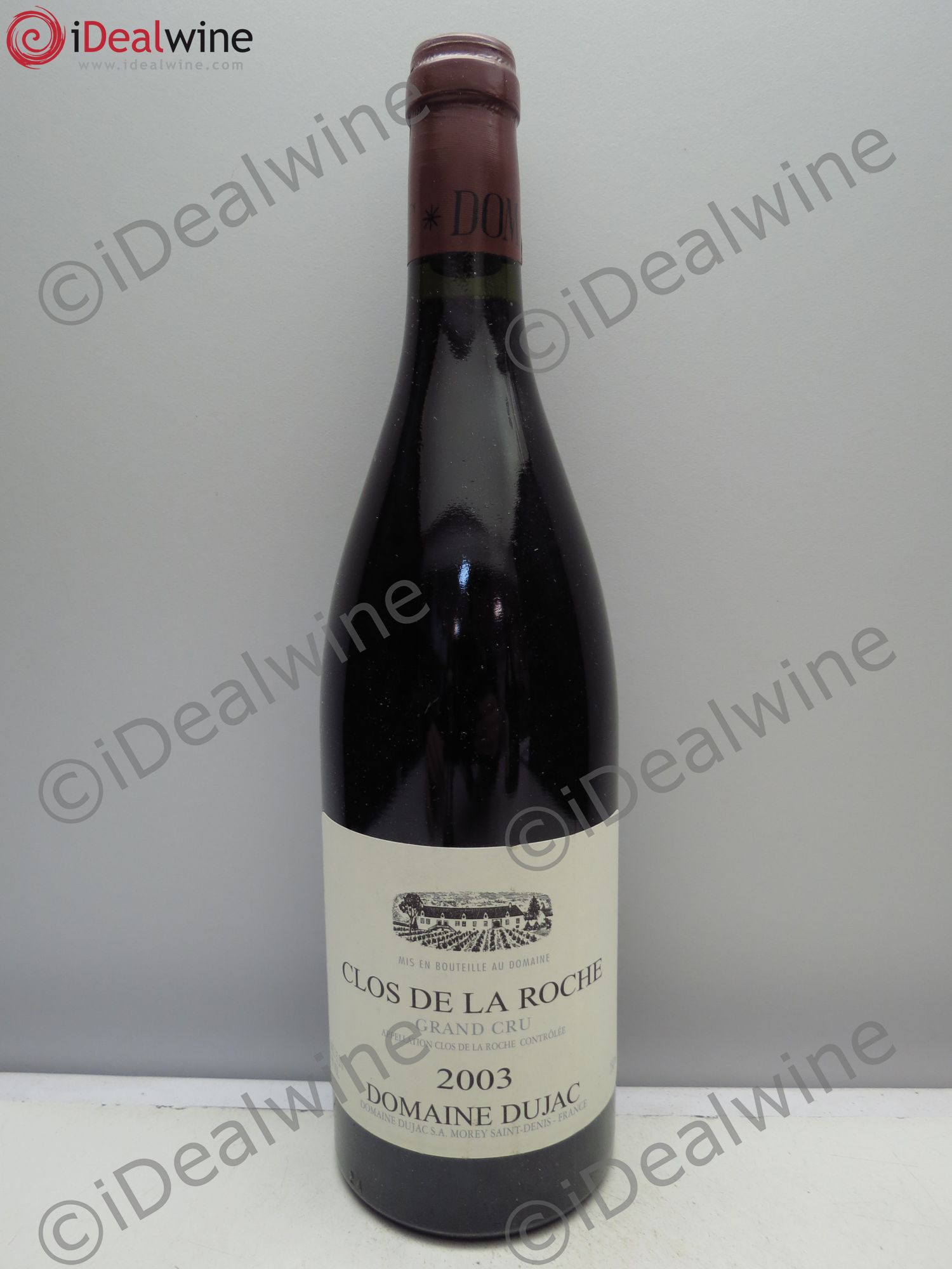 Clos de la Roche Grand Cru Dujac (Domaine) 2003 - Lot de 1 bouteille - 0