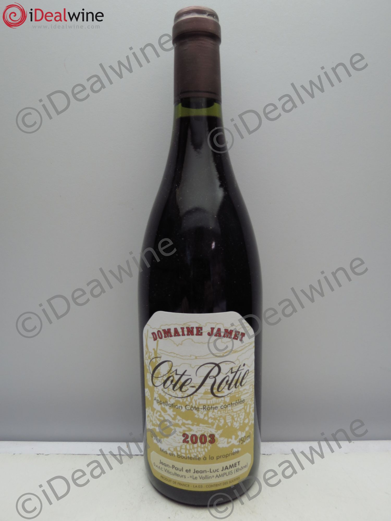 Côte-Rôtie Jamet (Domaine) (sans prix de réserve / no reserve) 2003 - Posten von 1 Flasche - 0