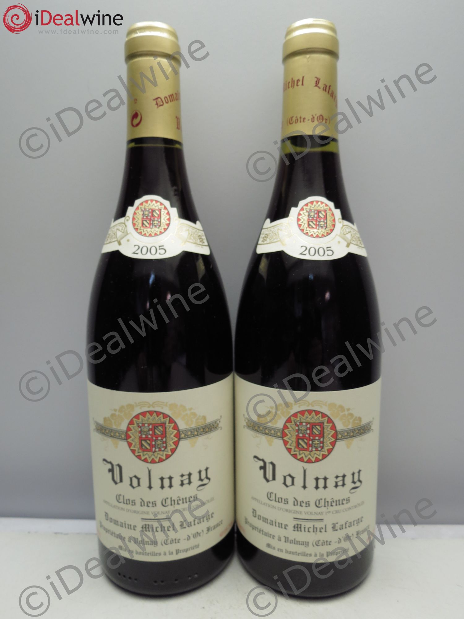 Volnay 1er Cru Clos des Chênes Lafarge (Domaine) 2005 - Lot de 2 bouteilles - 0
